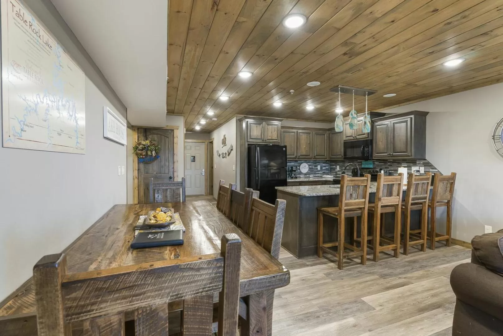 Kitchen or kitchenette in Table Rock Resorts at Indian Point