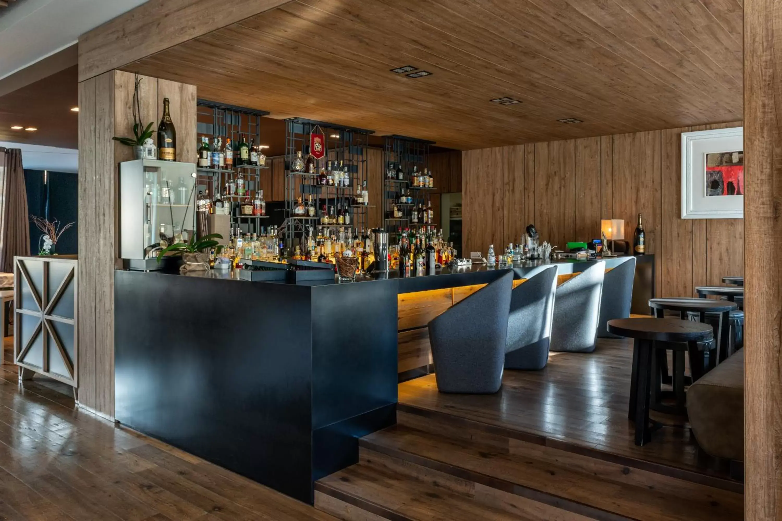 Lounge or bar, Lounge/Bar in Grand Hotel Courmayeur Mont Blanc