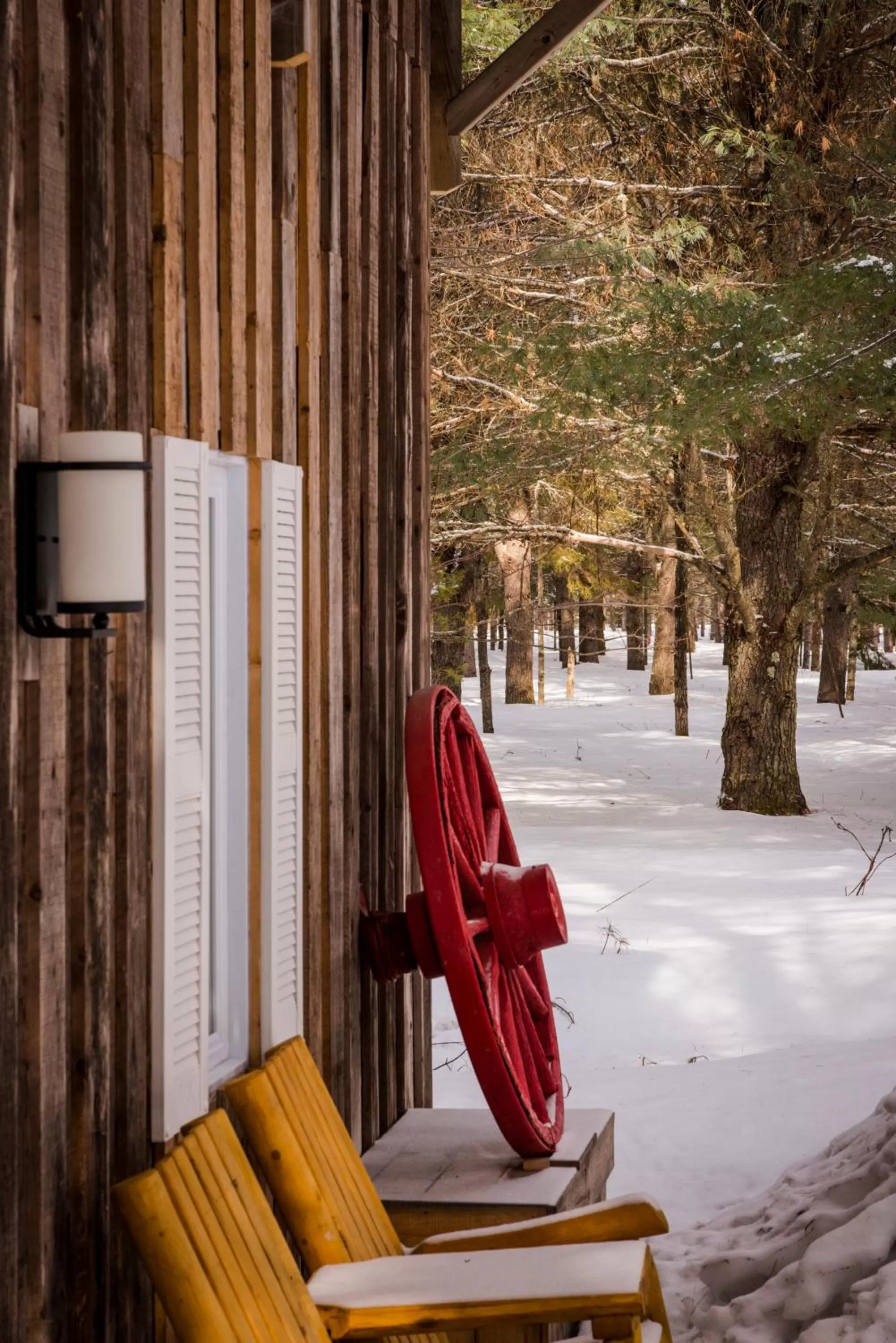 Winter in Auberge le Cosy