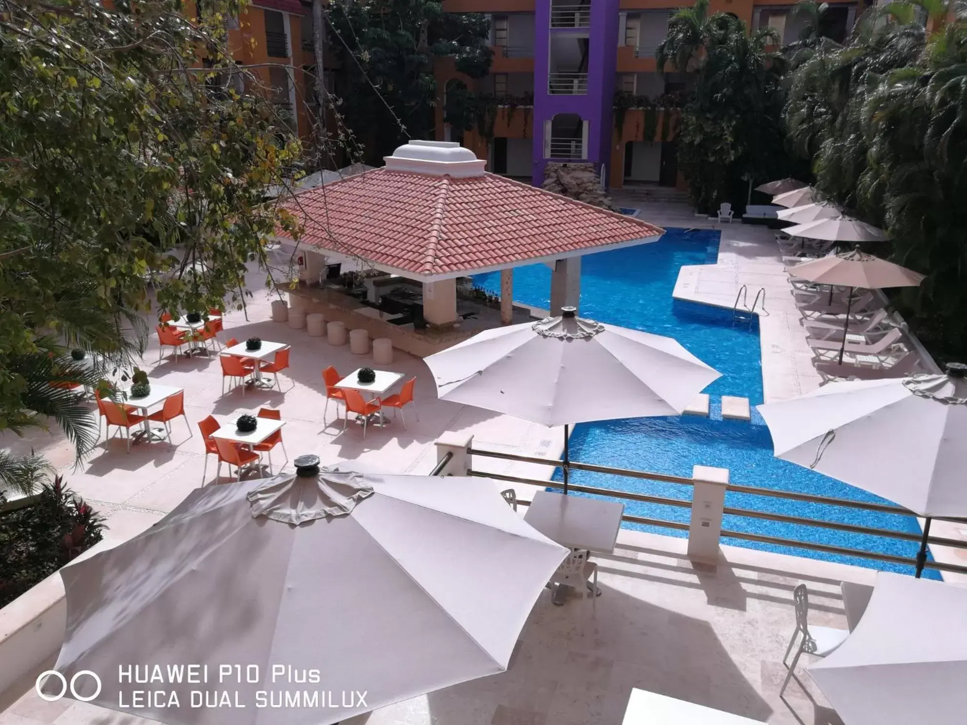 Pool view in Adhara Hacienda Cancun