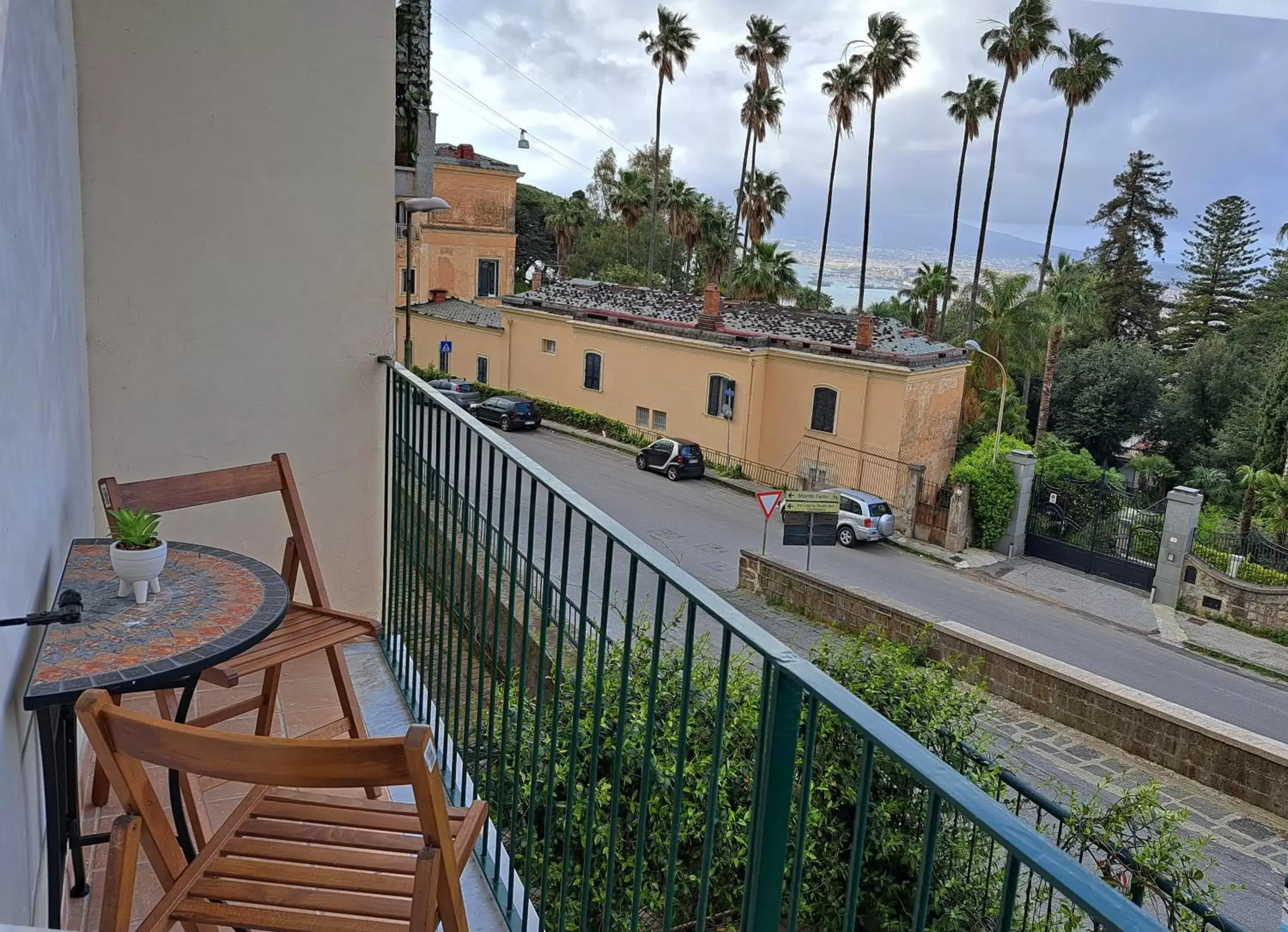 View (from property/room), Balcony/Terrace in Domus de loco sano