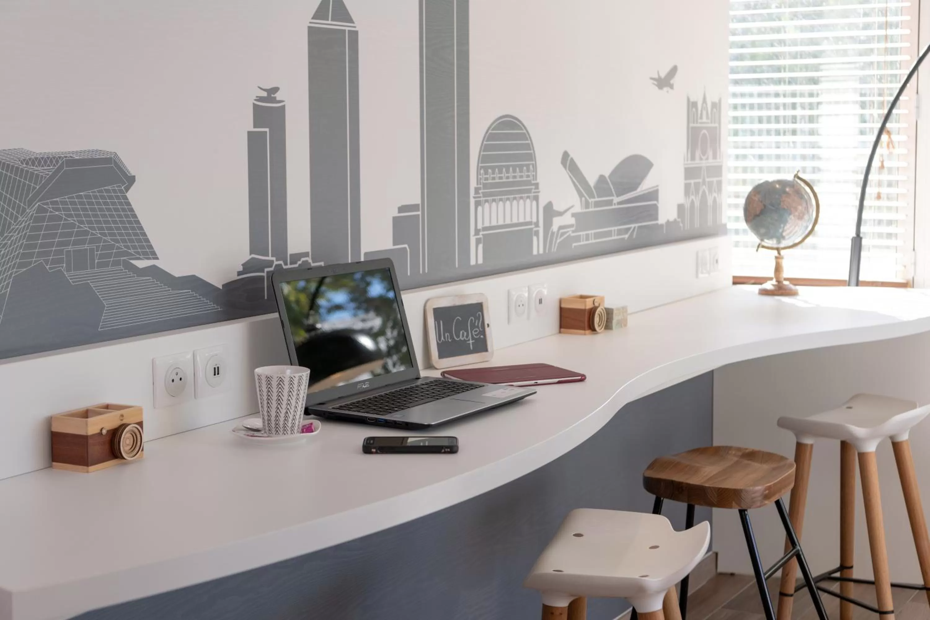 Property building in Kyriad Hotel Lyon Givors