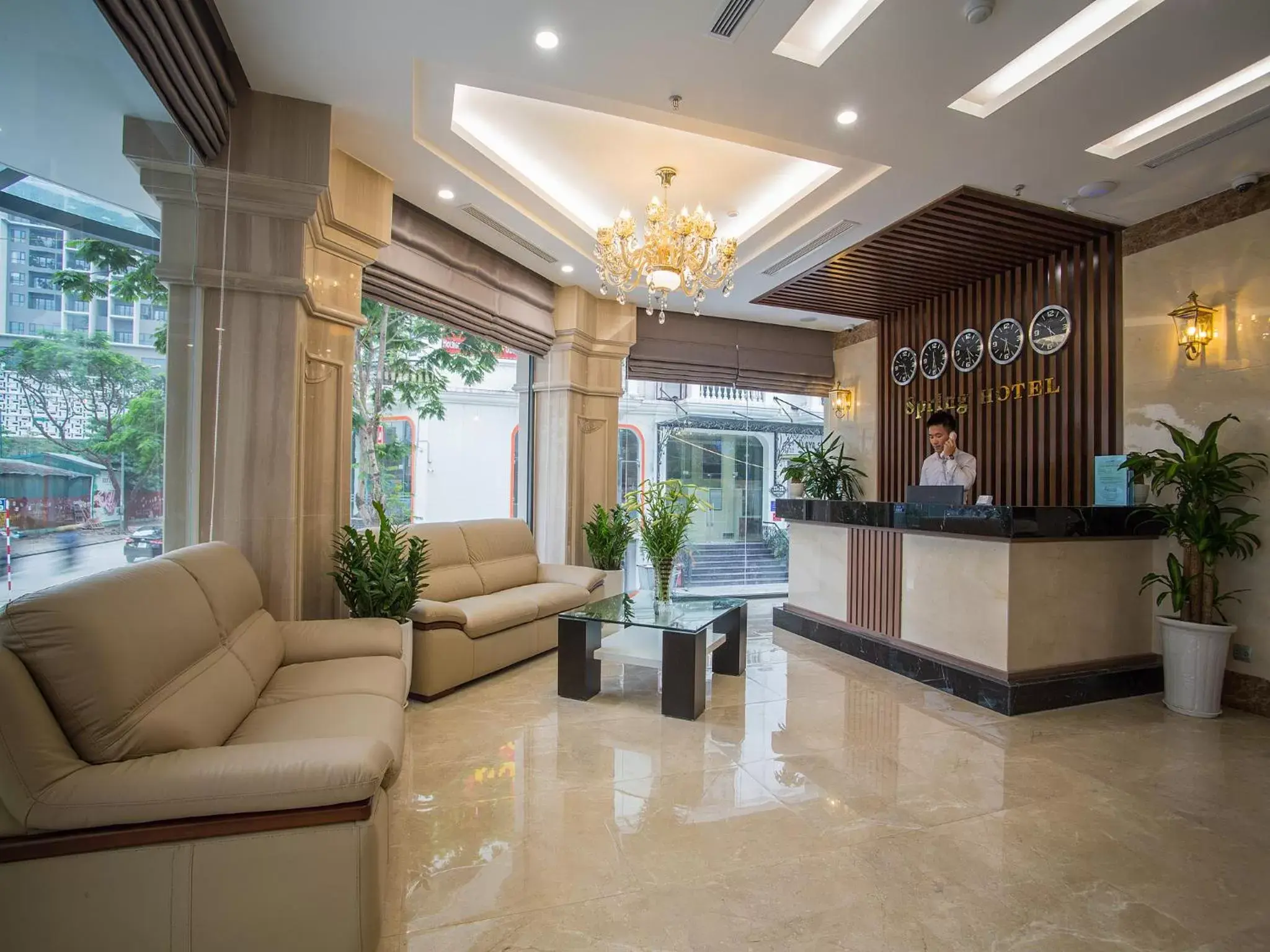 Lobby/Reception in Spring Hotel Hanoi
