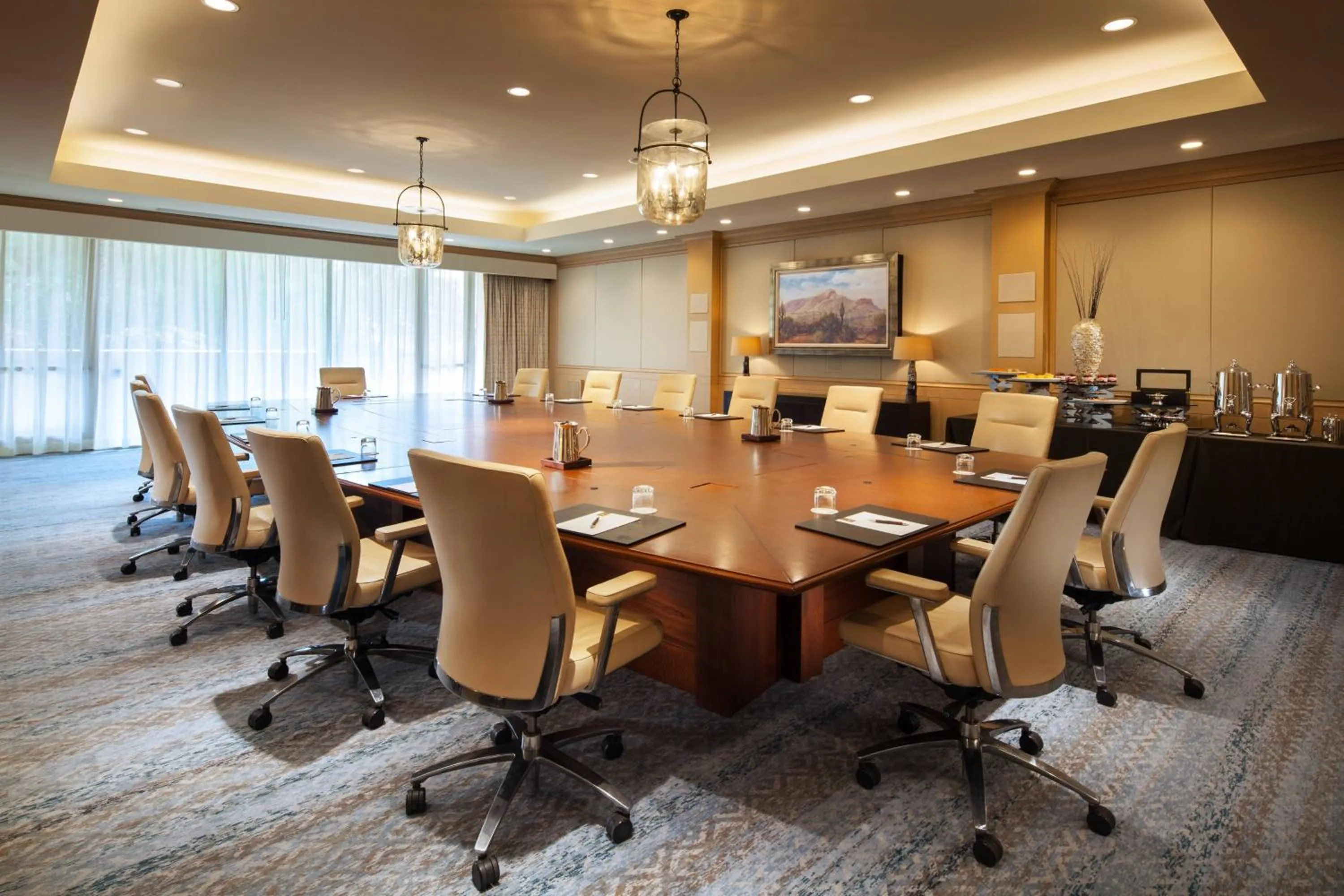 Meeting/conference room in The Canyon Suites at The Phoenician, a Luxury Collection Resort, Scottsdale