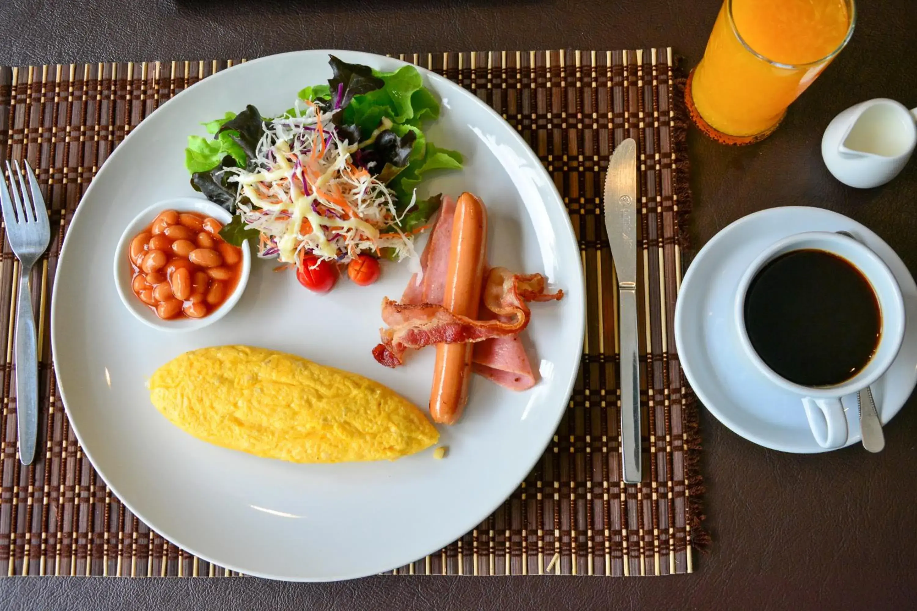 American breakfast in Thapae Loft Hotel (SHA Certified)