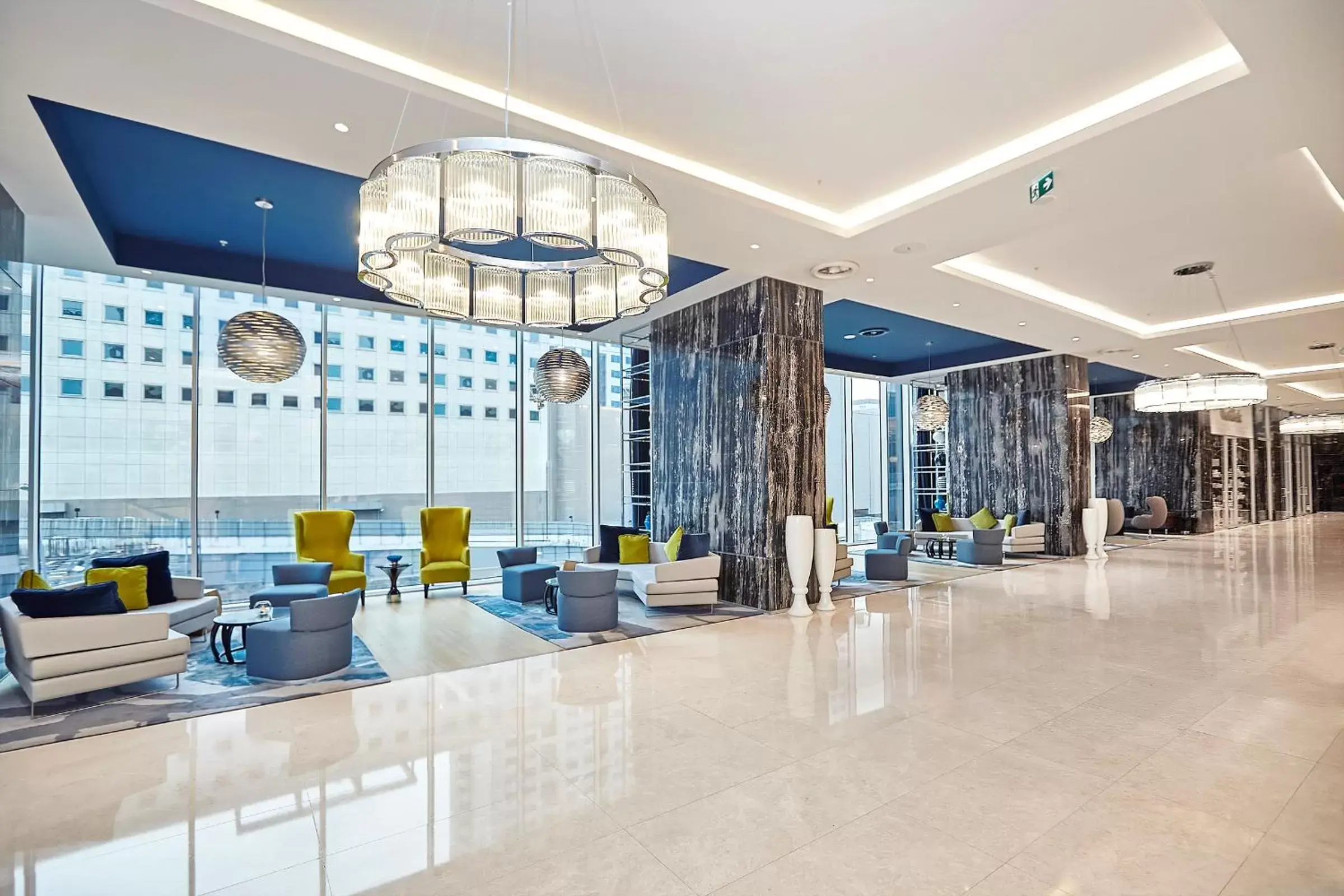 Lobby or reception in Wyndham Grand Istanbul Levent