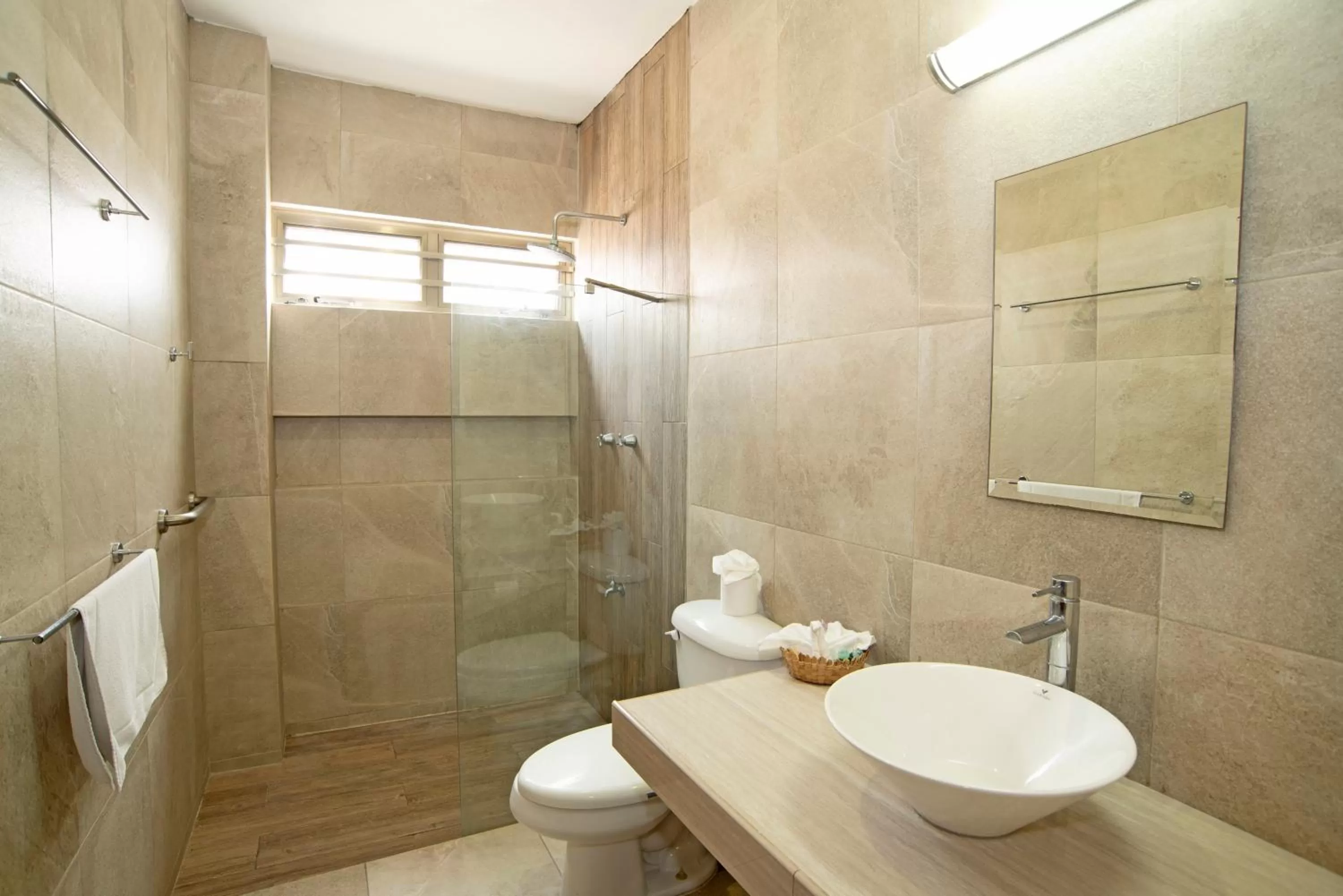 Bathroom in Hotel Playa La Media Luna