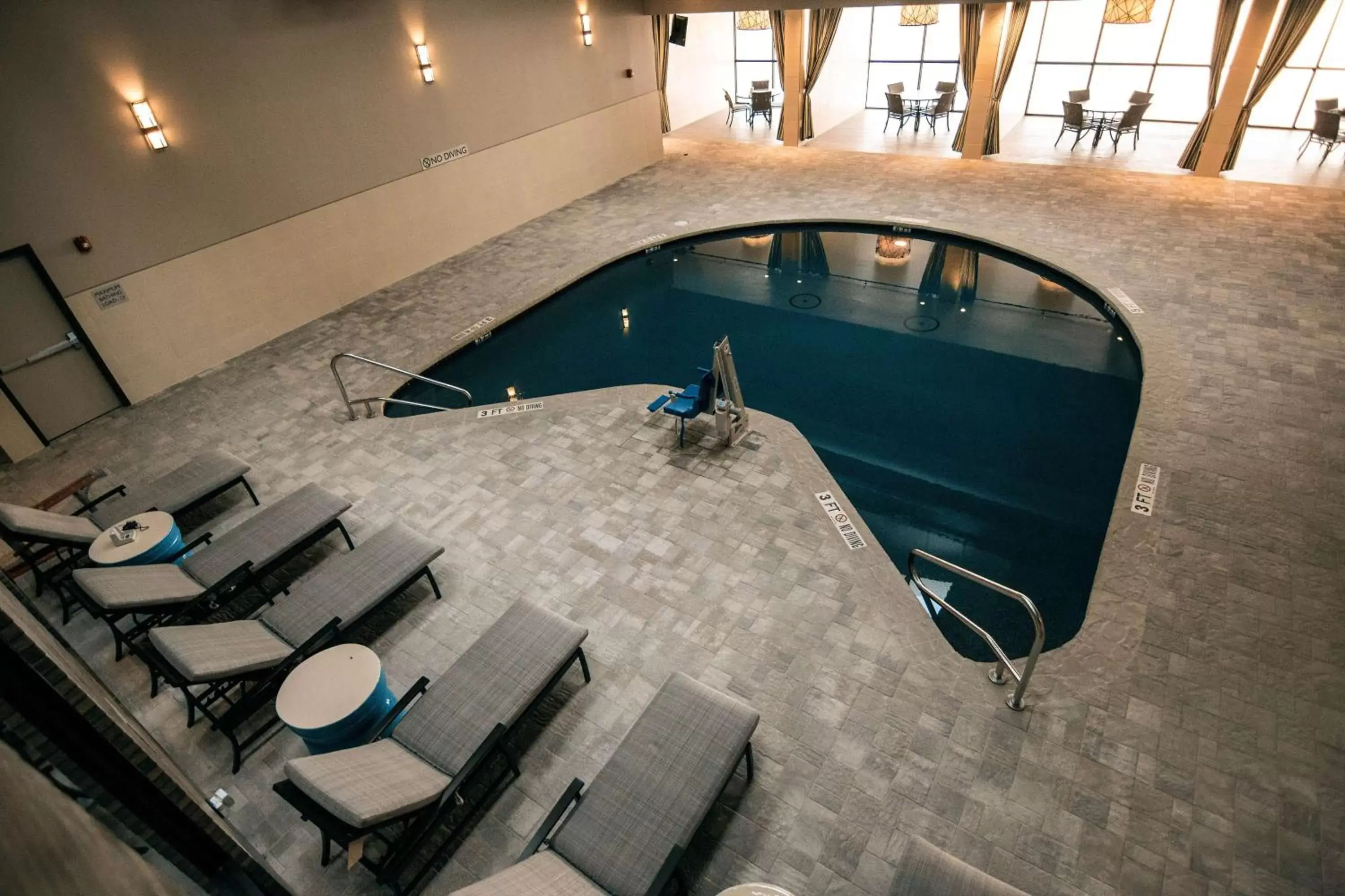 Pool view in Doubletree By Hilton Lubbock - University Area Pool view in Doubletree By Hilton Lubbock - University Area