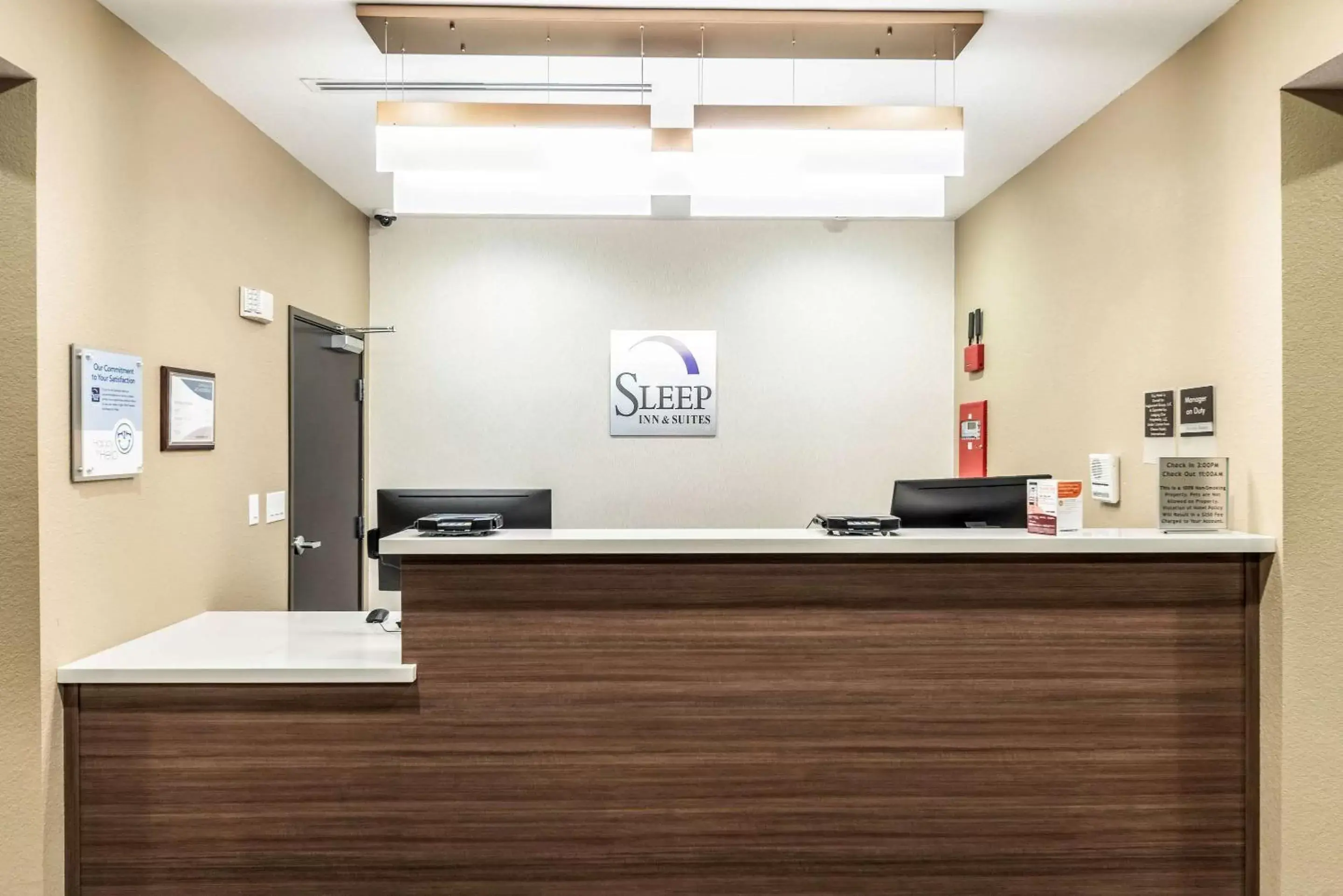 Lobby or reception in Sleep Inn & Suites Fort Worth - Fossil Creek Lobby or reception in Sleep Inn & Suites Fort Worth - Fossil Creek