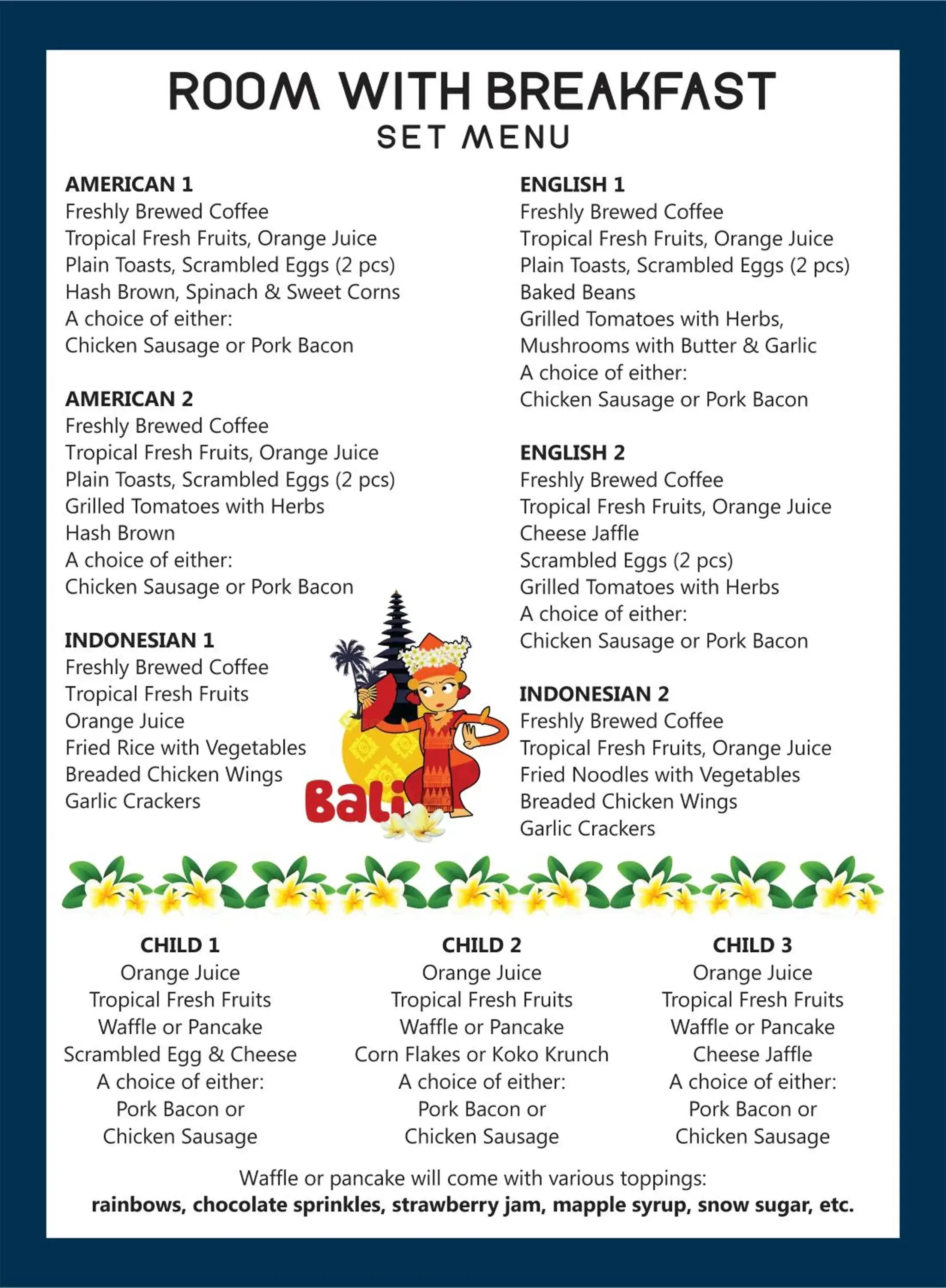 Breakfast in Febri's Hotel & Spa Breakfast in Febri's Hotel & Spa