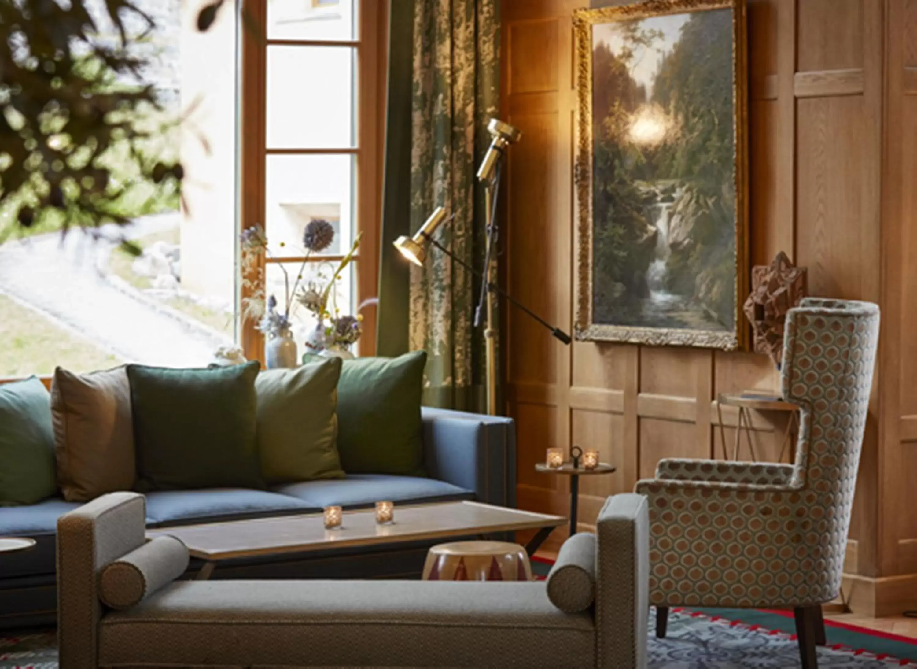 Seating Area in Hotel Steinbock Pontresina