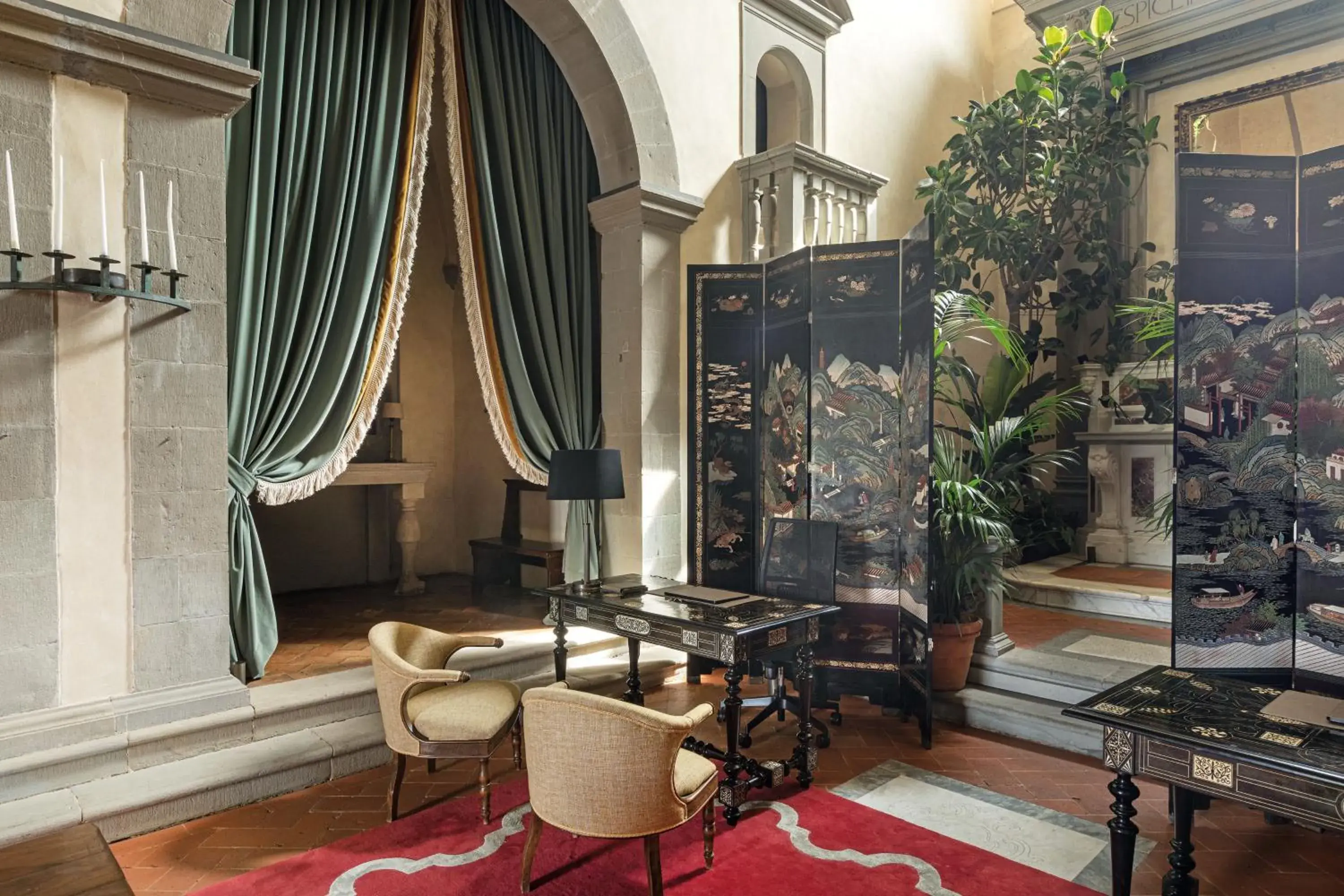 Lobby or reception in Villa San Michele, A Belmond Hotel, Florence