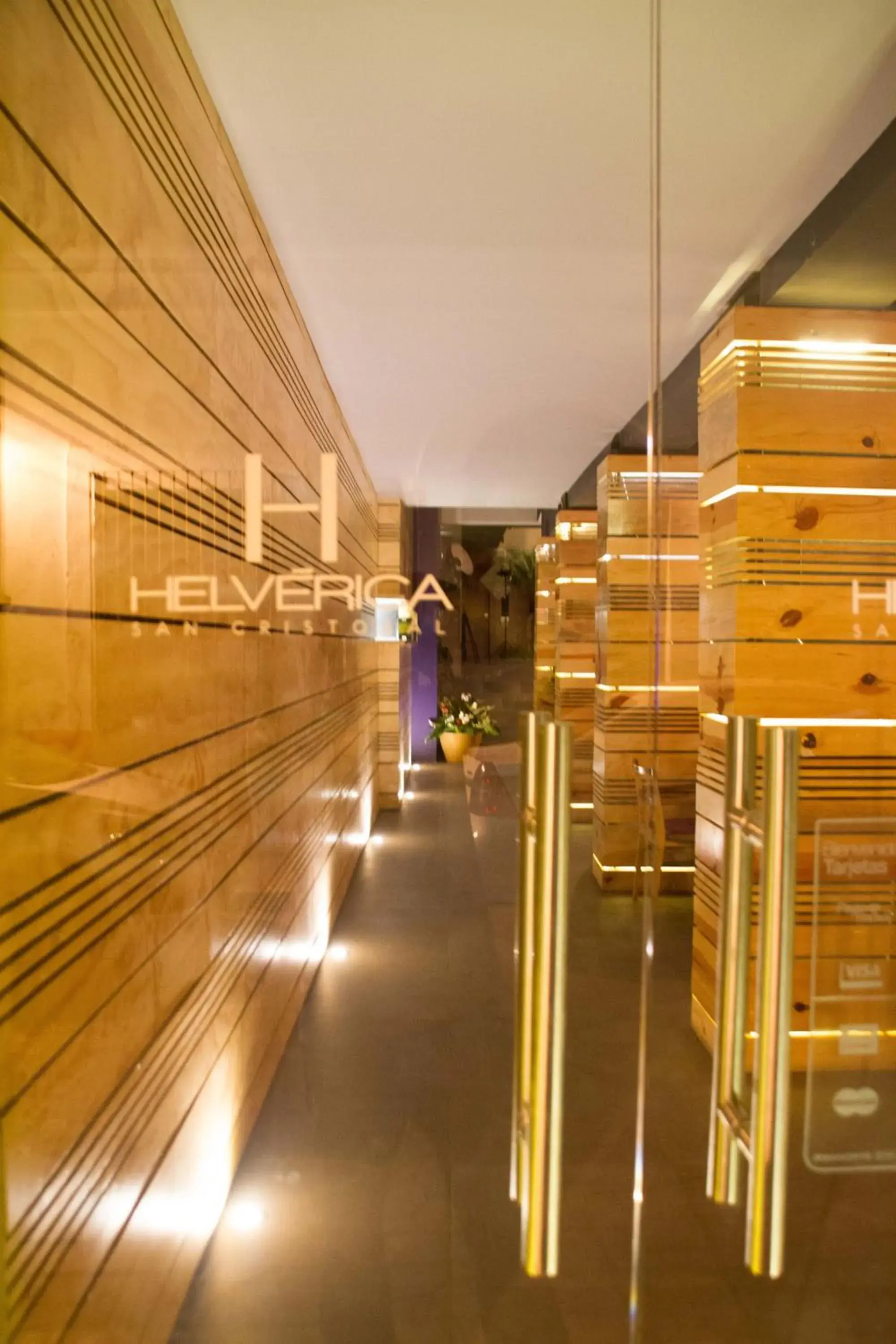 Lobby or reception in Hotel Helverica Lobby or reception in Hotel Helverica