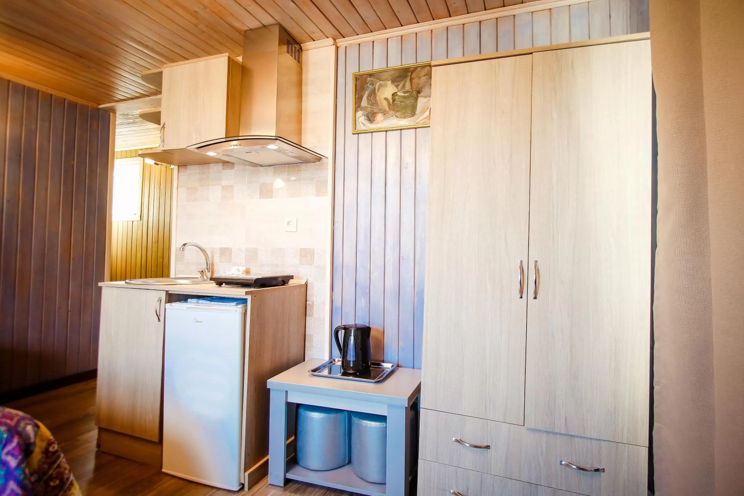 Kitchen or kitchenette, Kitchen/Kitchenette in Freedom Square Apart Hotel