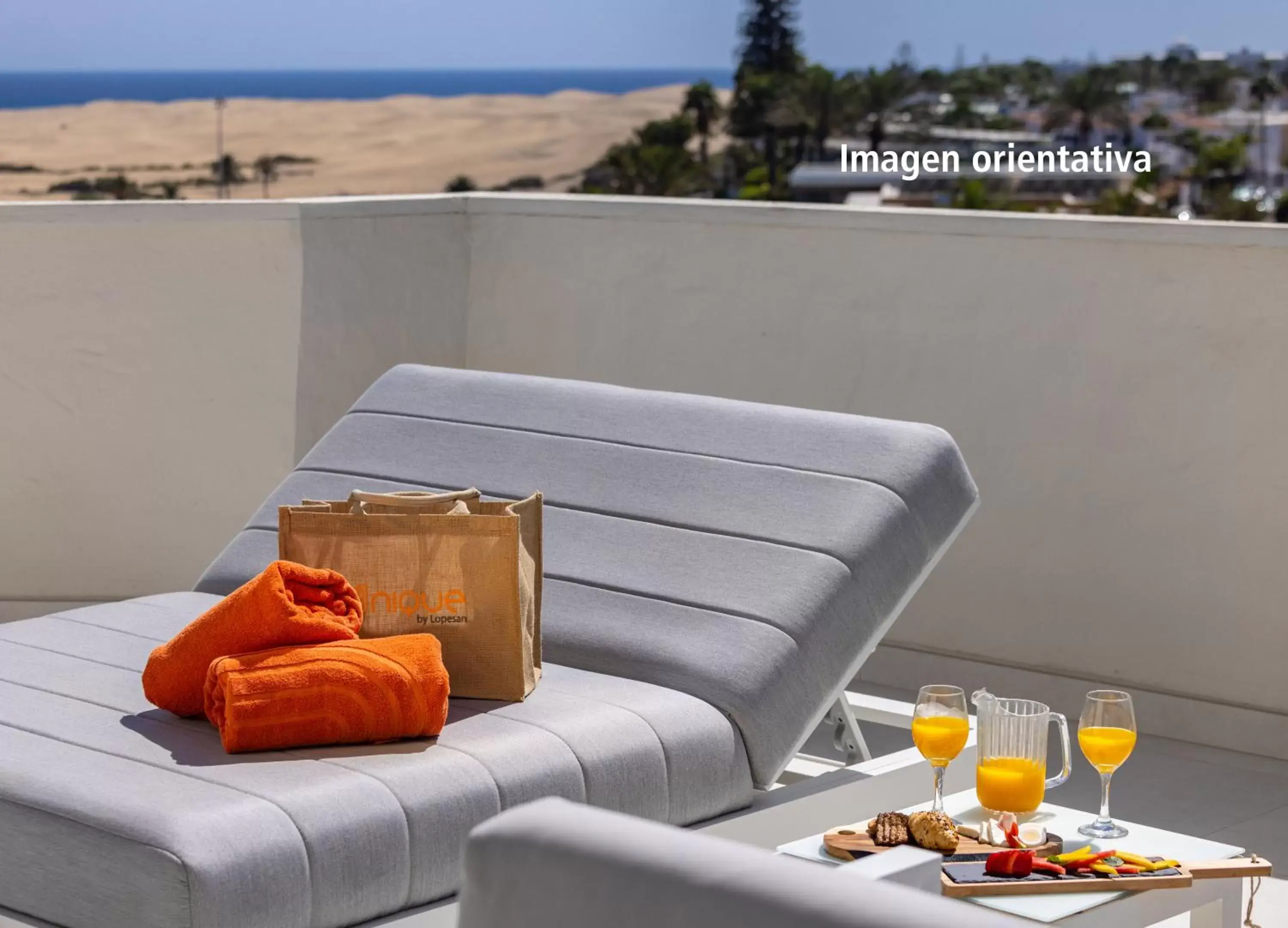 Balcony/Terrace in Corallium Dunamar by Lopesan Hotels - Adults Only