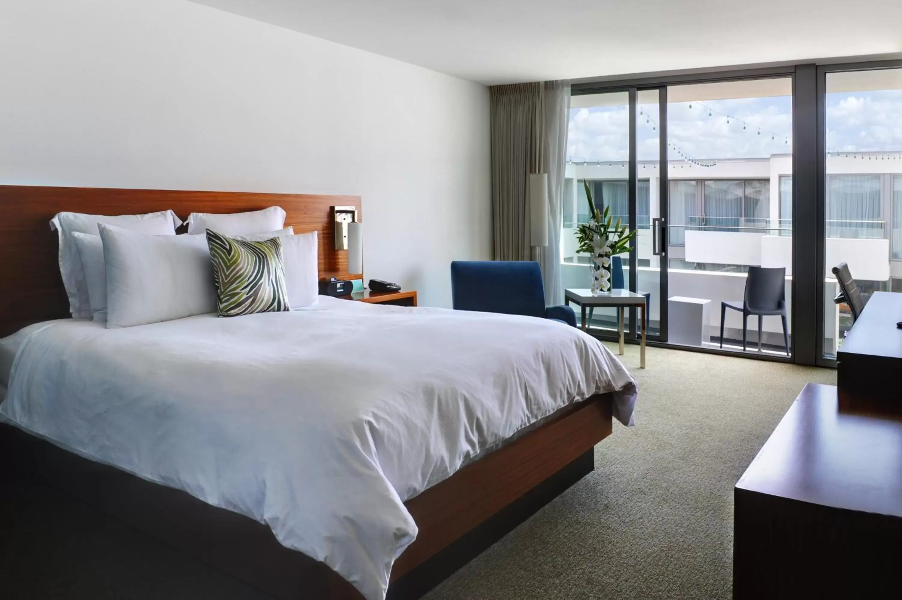 Patio, Bed in Tower 23 Hotel Patio, Bed in Tower 23 Hotel