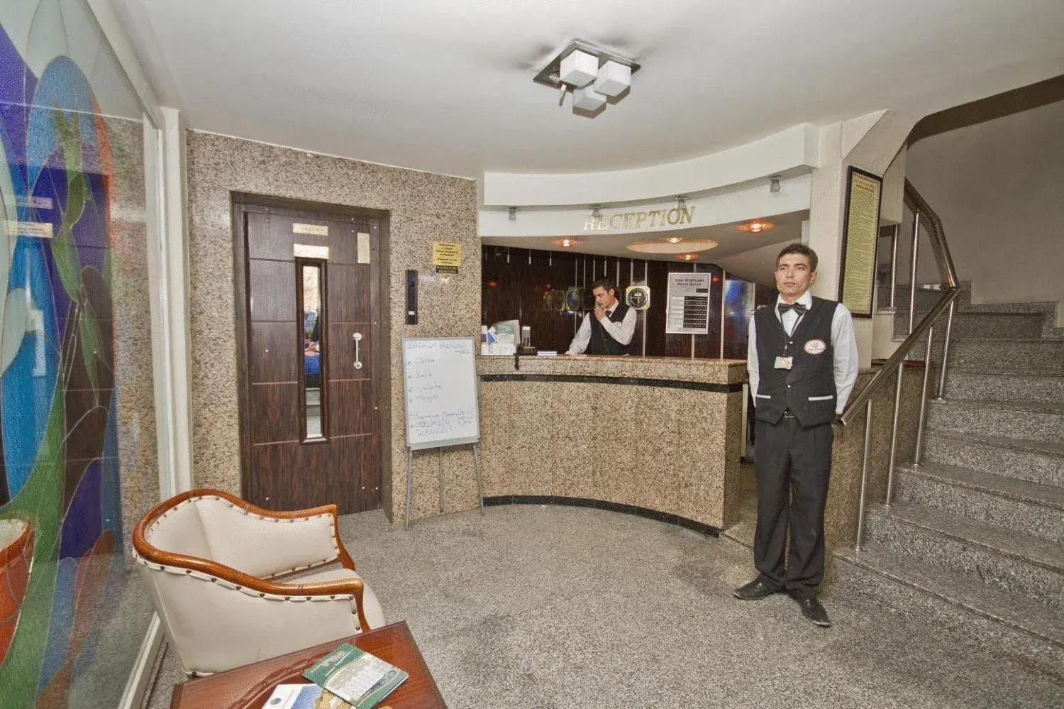 Staff, Lobby/Reception in Kucuk Velic Hotel