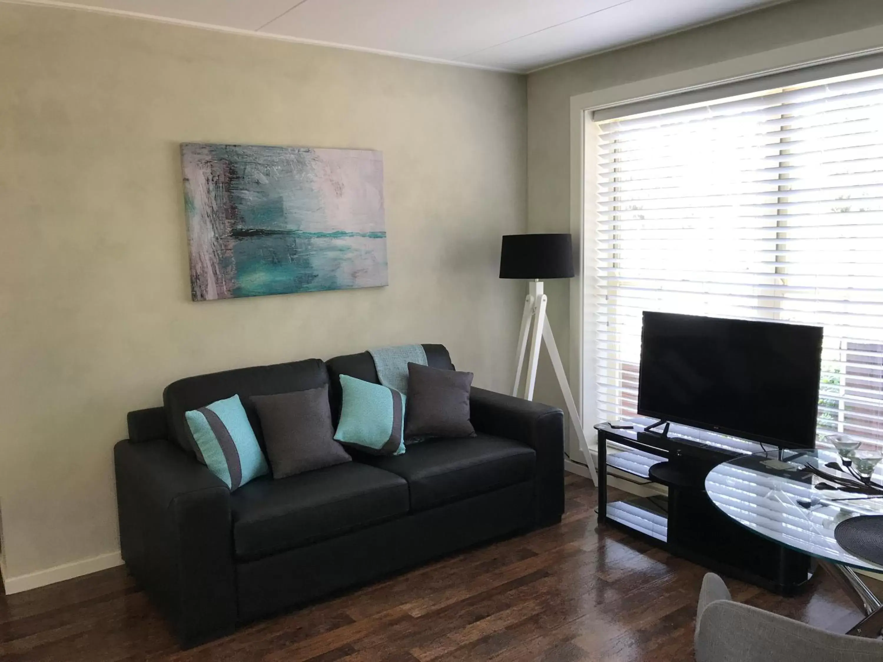 Bed, Seating Area in Pericoe Retreat