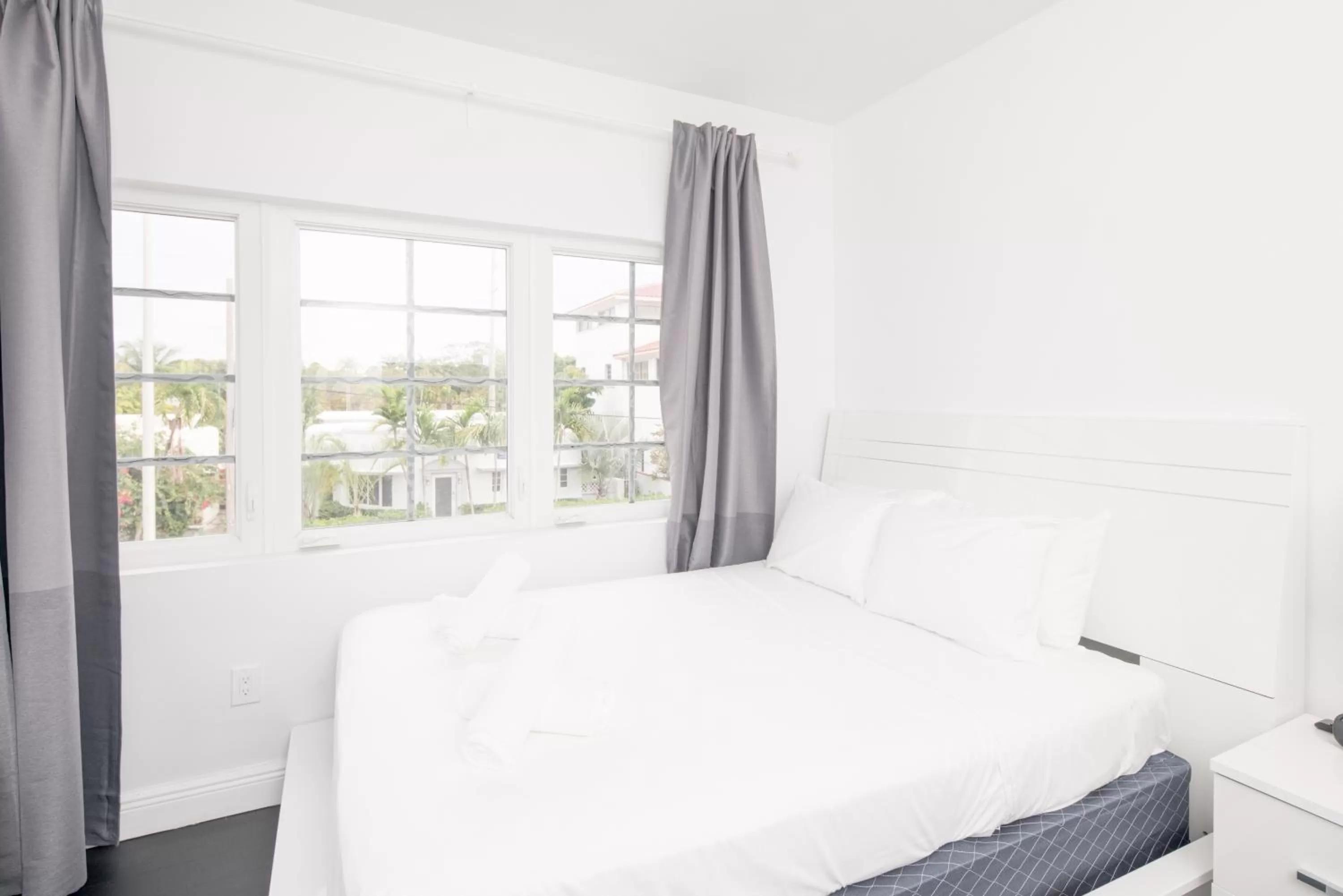 Bed in The Donovan at Miami Beach