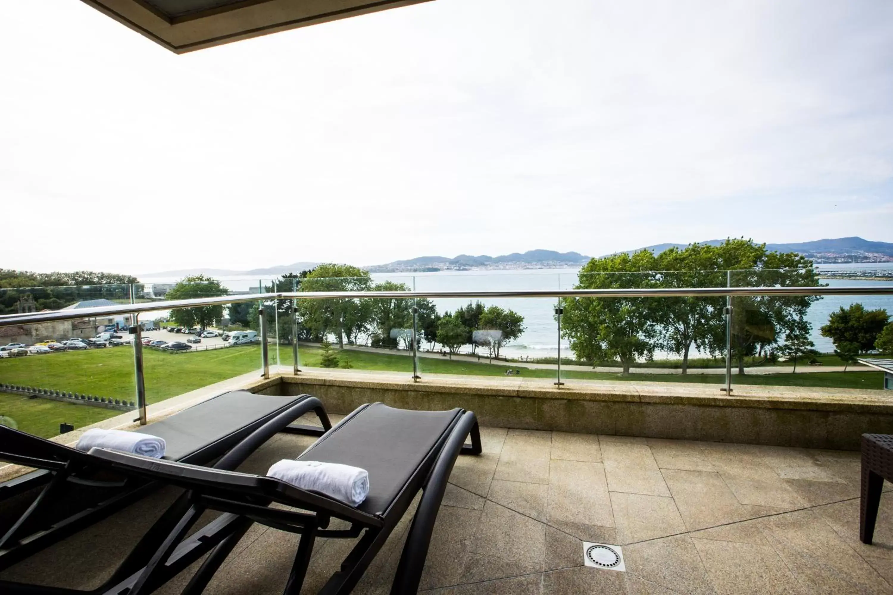 Balcony/Terrace in Pazo Los Escudos Hotel Spa & Resort