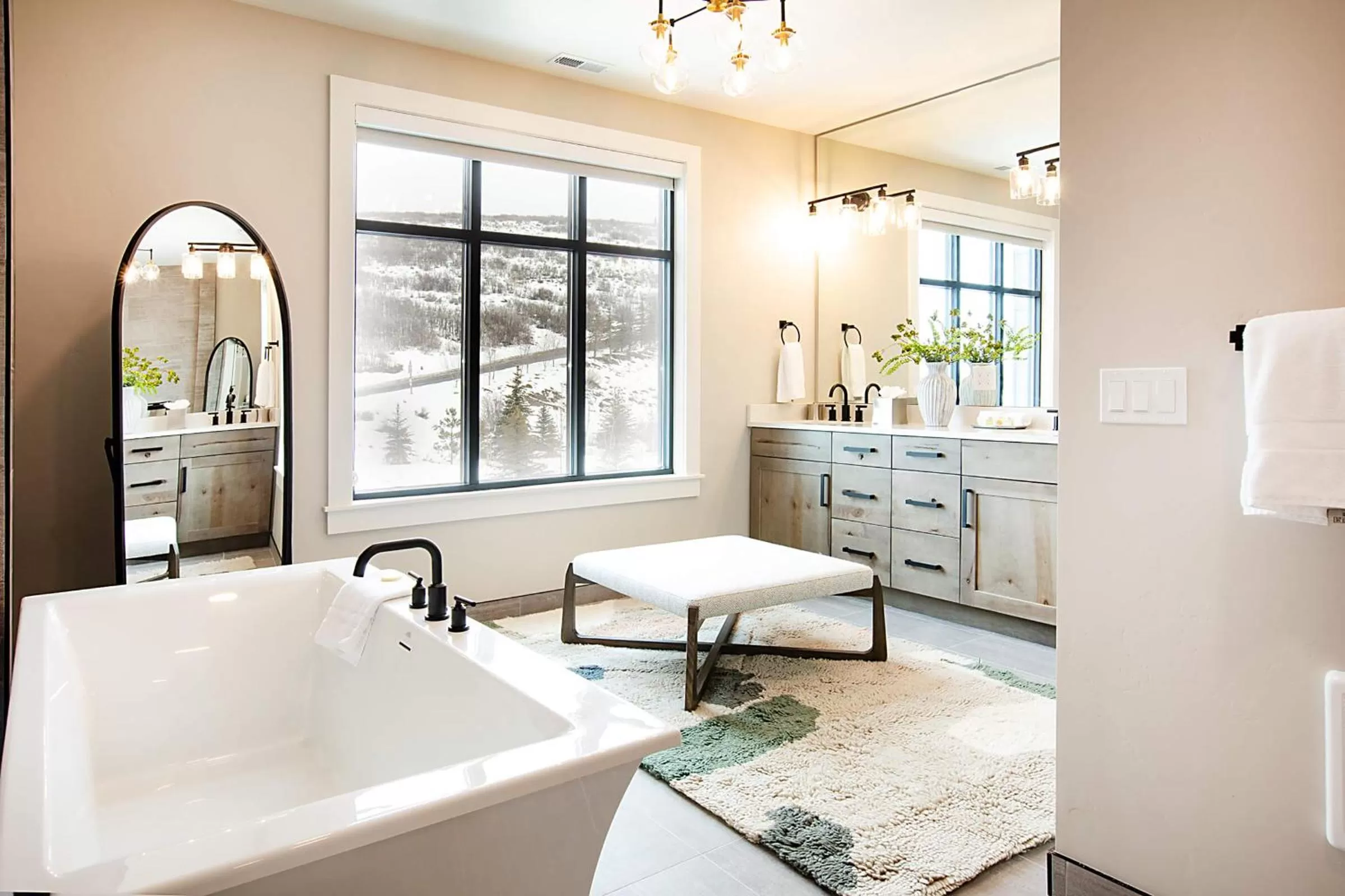 Bathroom in Black Rock Mountain Resort