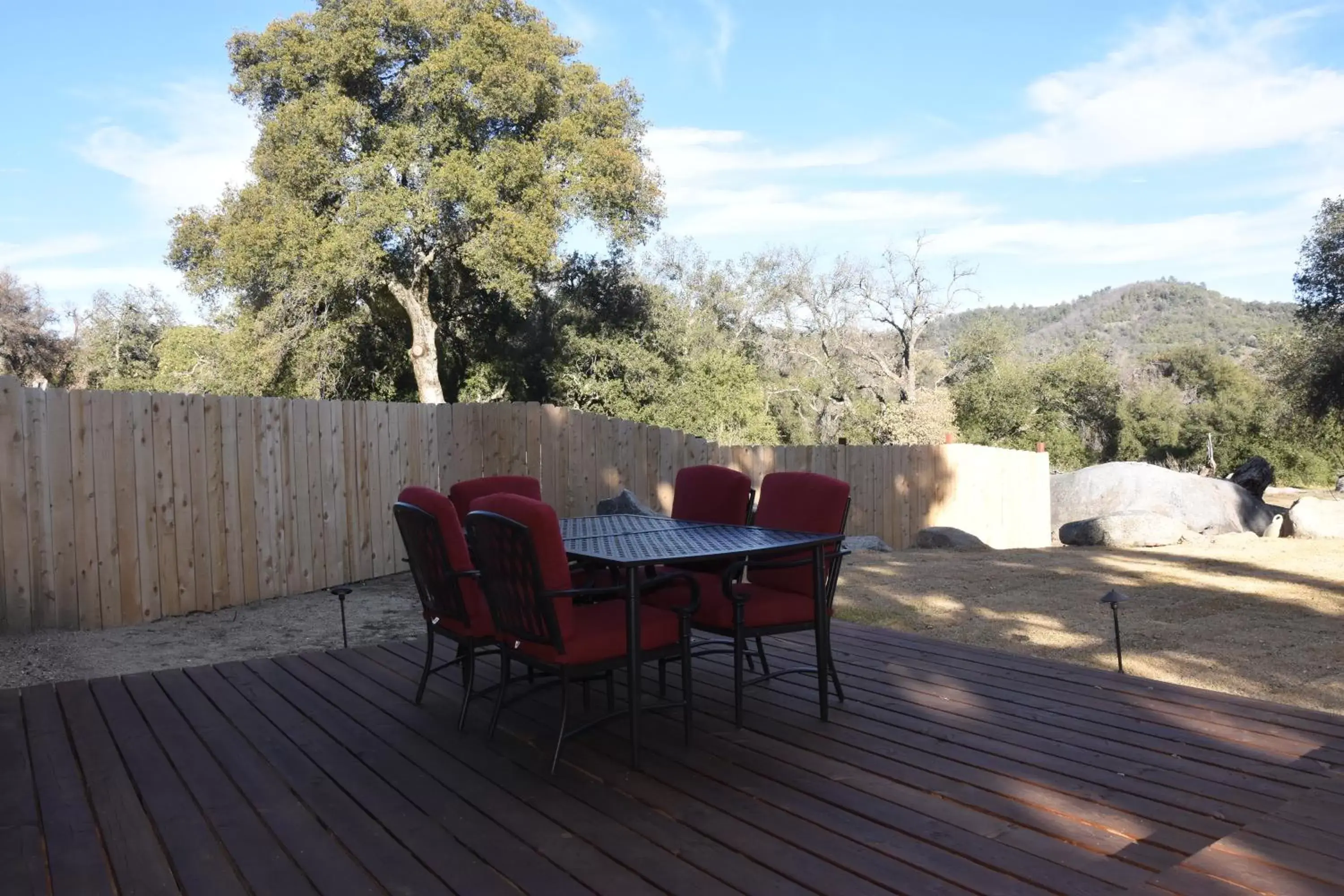 Patio in Apple Tree Inn