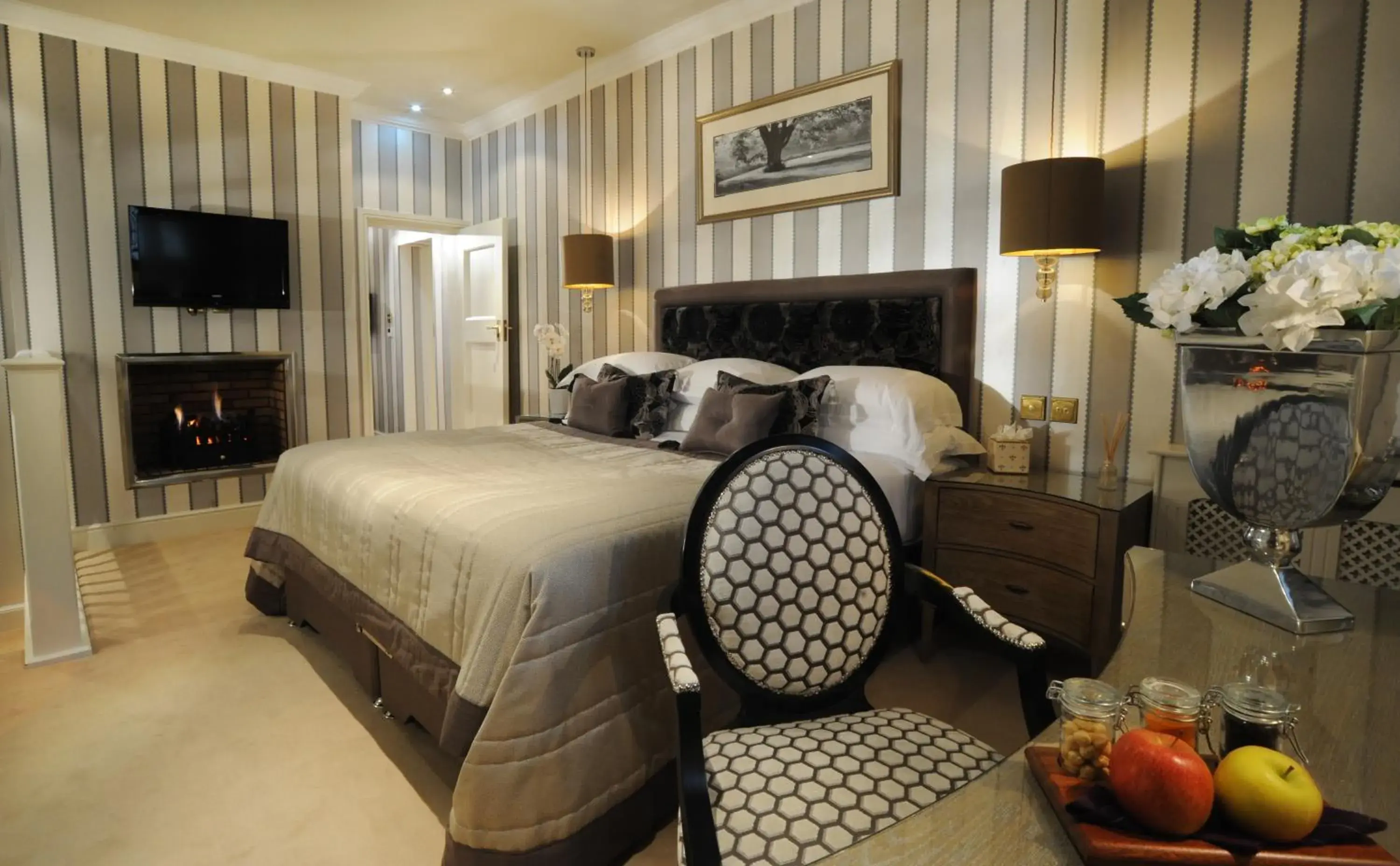 Bedroom in Mallory Court Country House Hotel & Spa