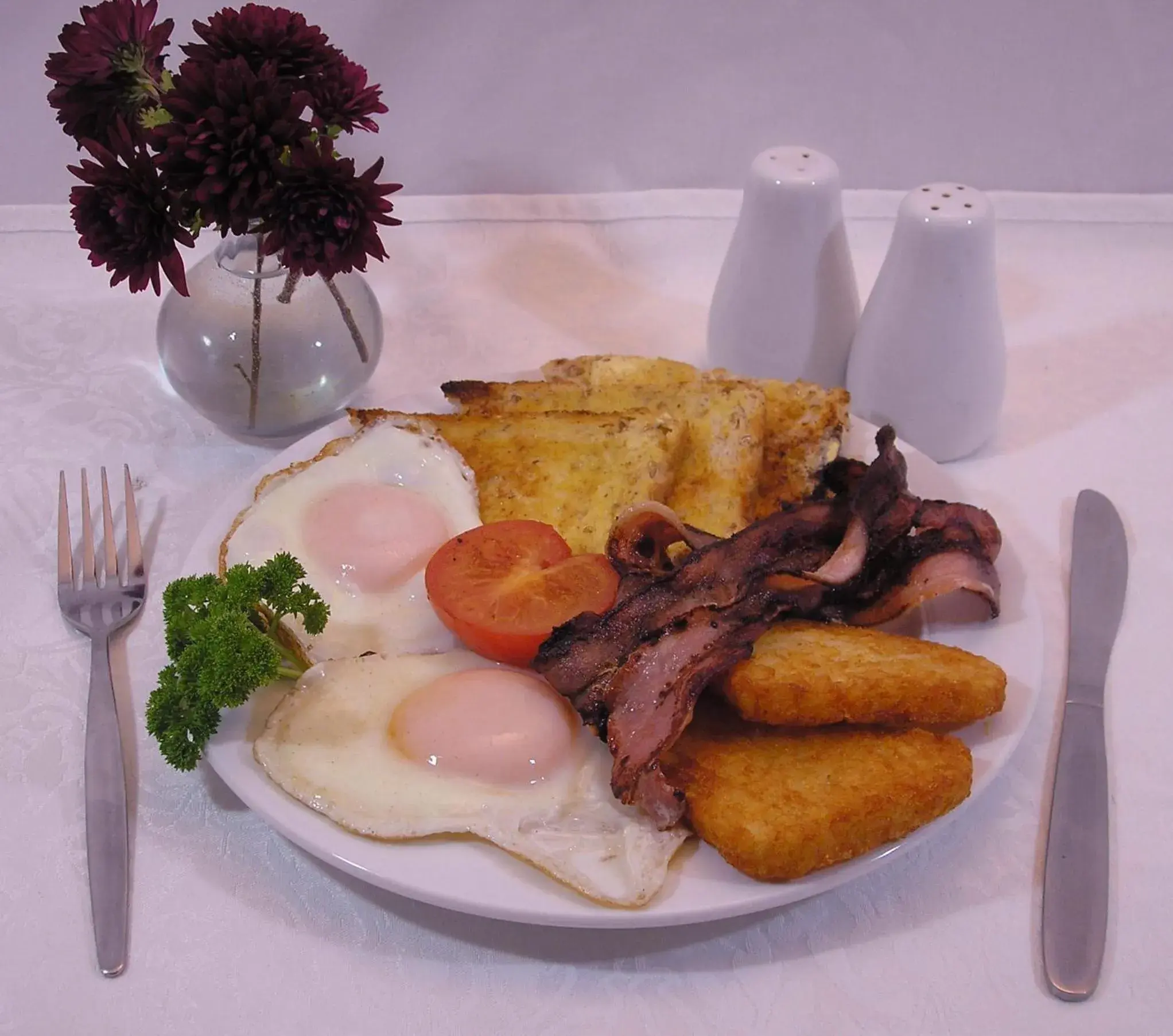 Breakfast in Abisko Lodge