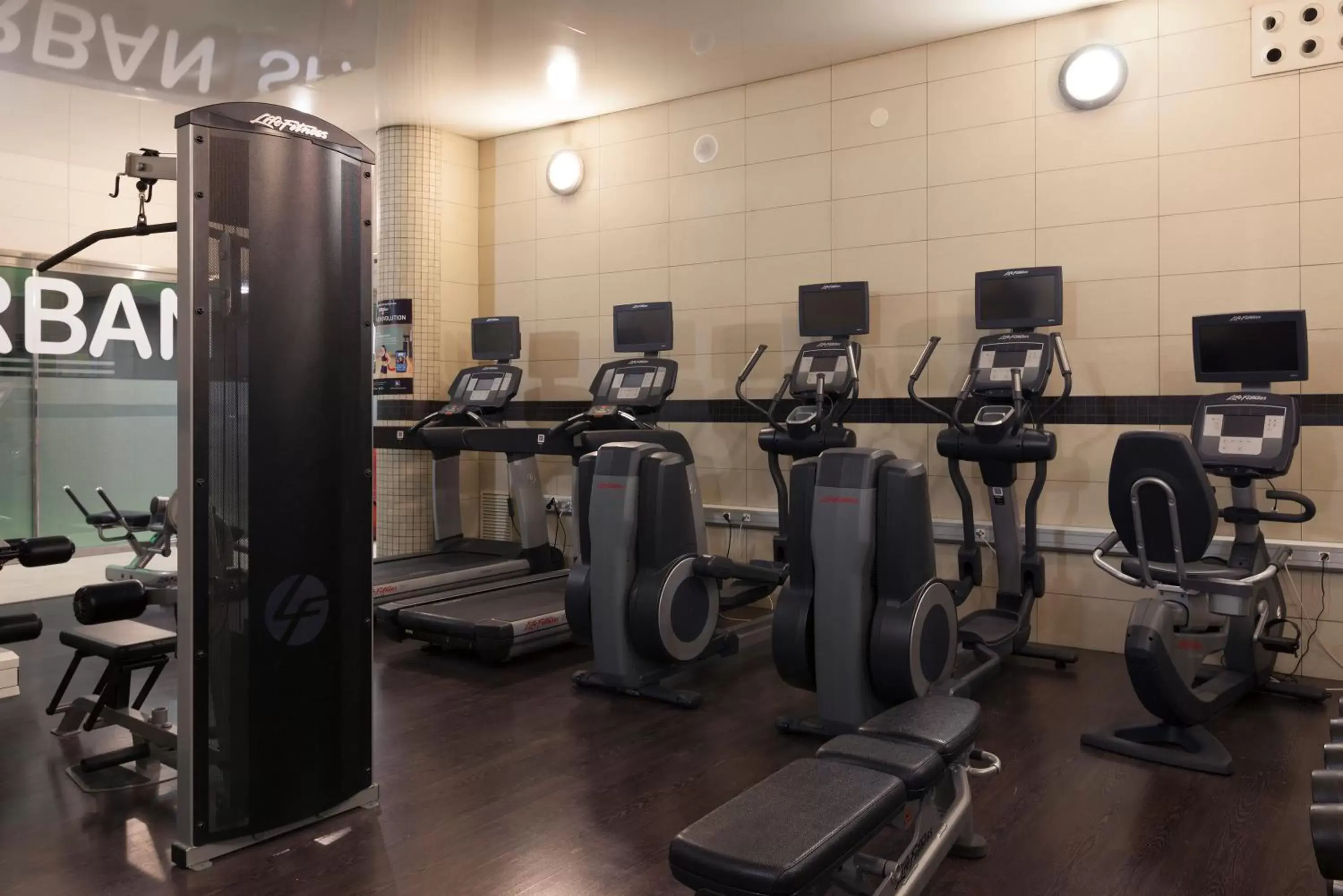 Fitness centre/facilities in URH Ciutat de Mataró Fitness centre/facilities in URH Ciutat de Mataró