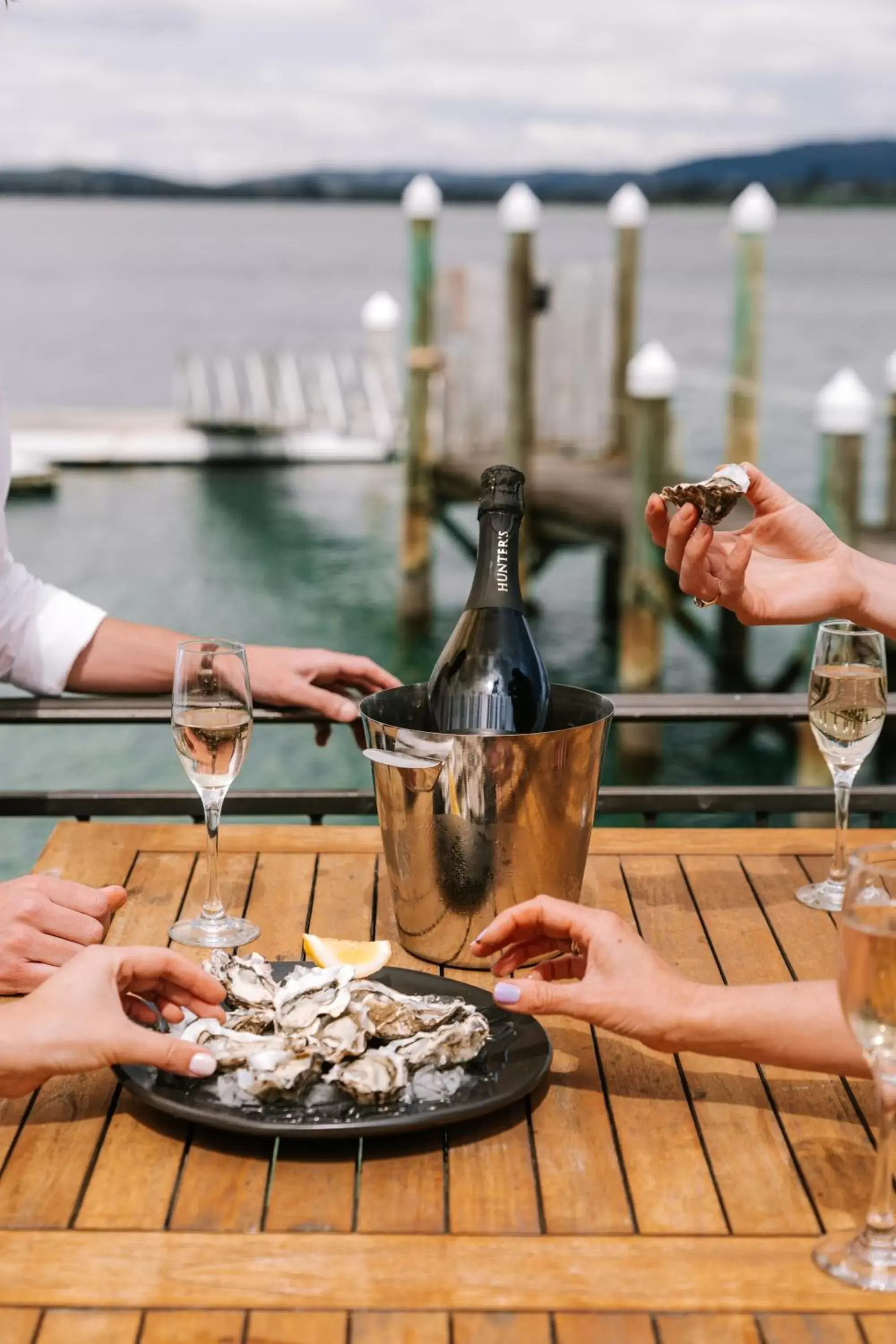 Food close-up in Trinity Wharf Tauranga