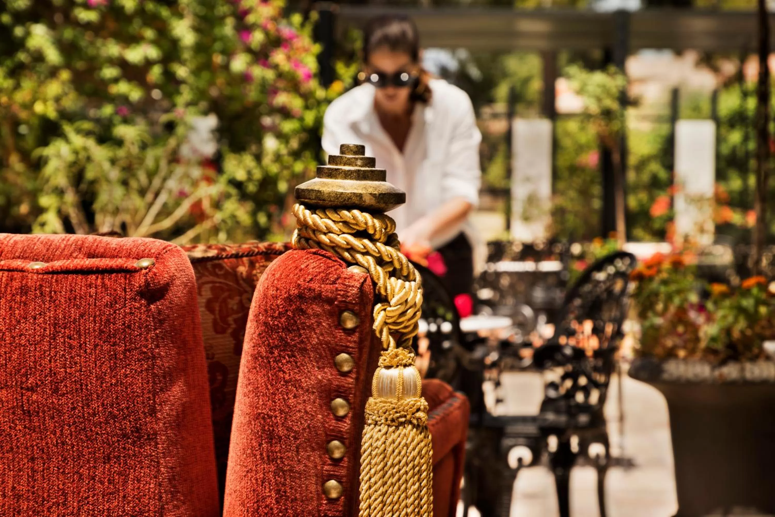 Garden in Villa Brown Jerusalem, a member of Brown Hotels