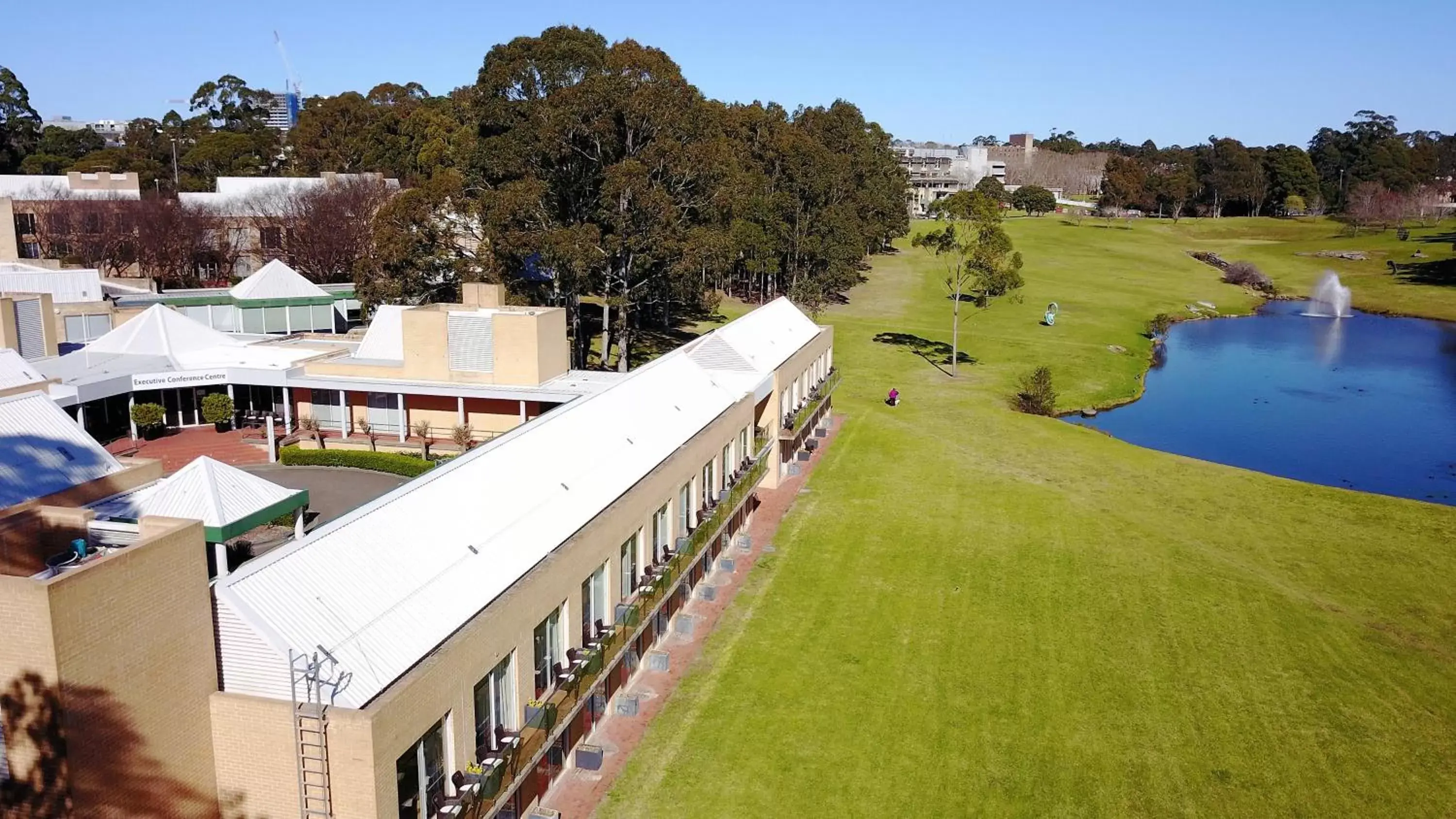 Bird's eye view, Pool View in MGSM Executive Hotel & Conference Centre