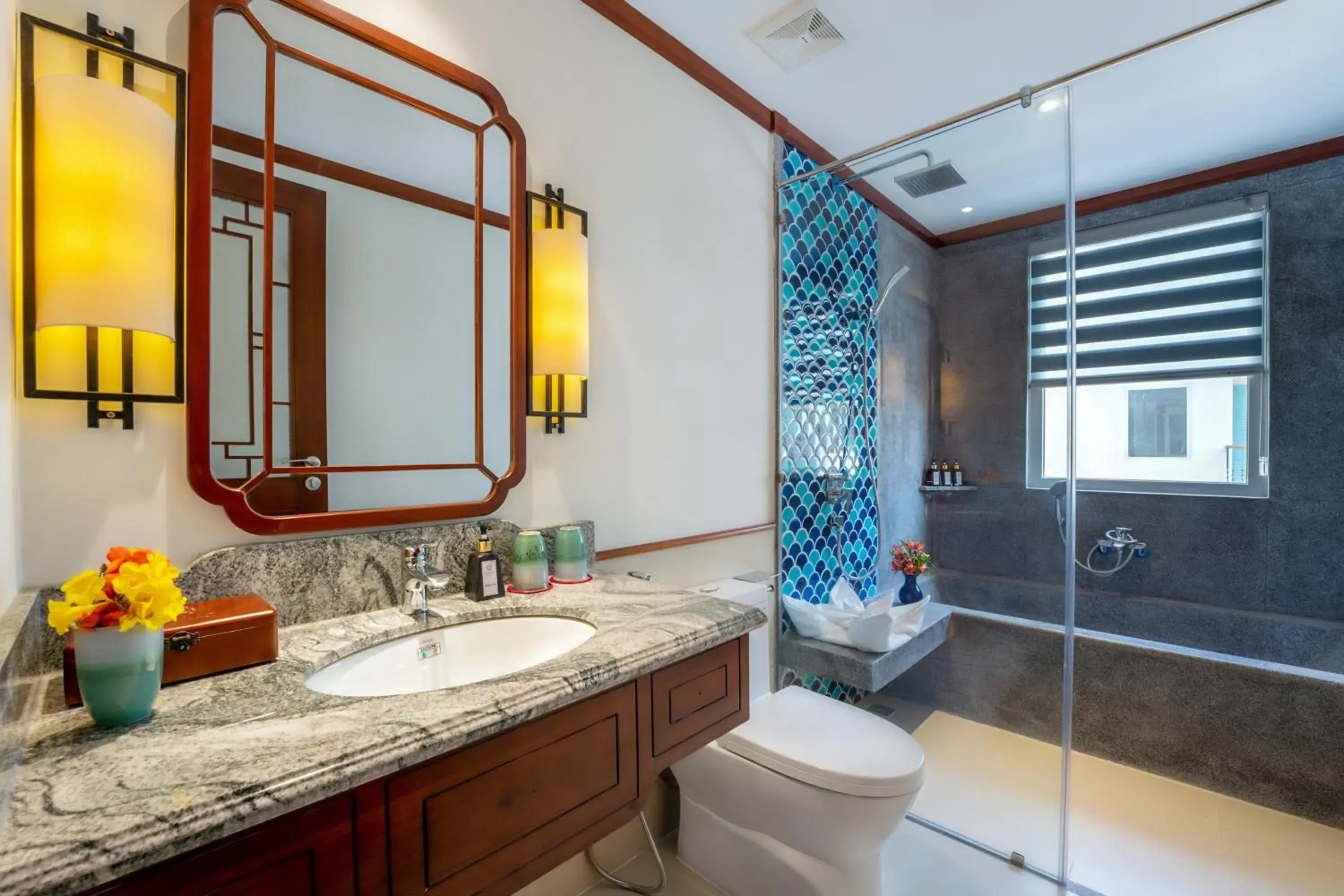 Shower, Bathroom in Amina Lantana Hoi An Hotel & Spa