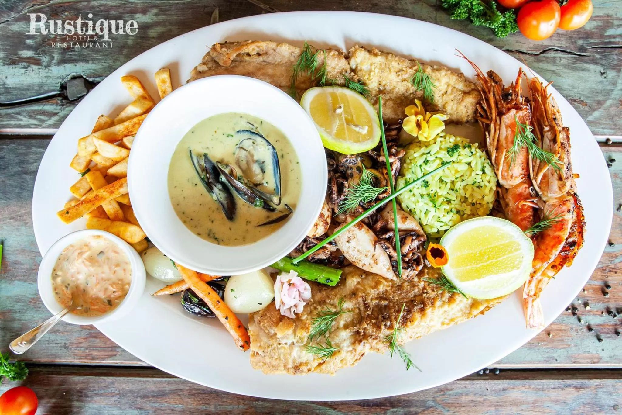 Food in Rustique Boutique Hotel