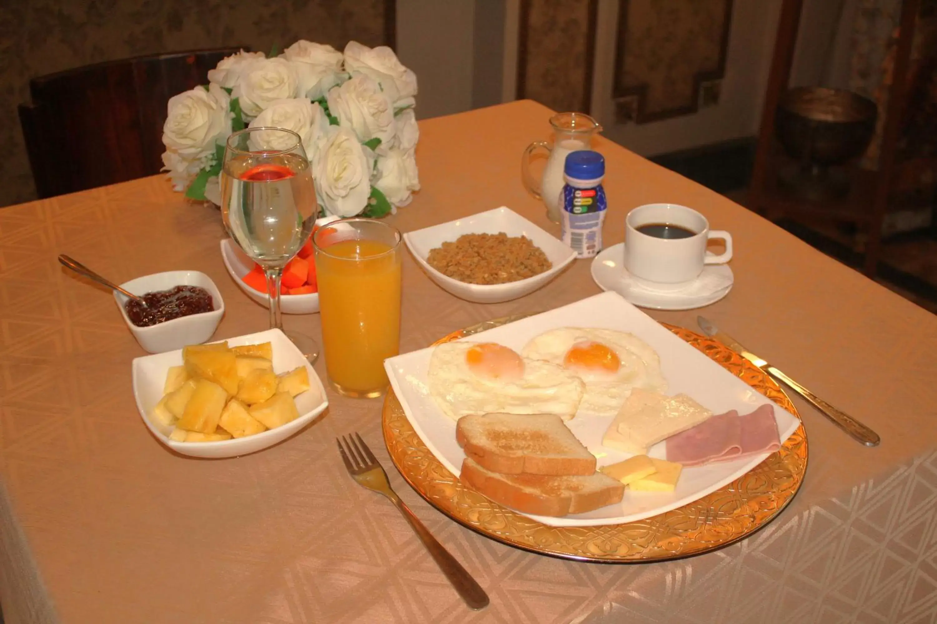 Breakfast in Hotel Boutique Mansion Del Rio