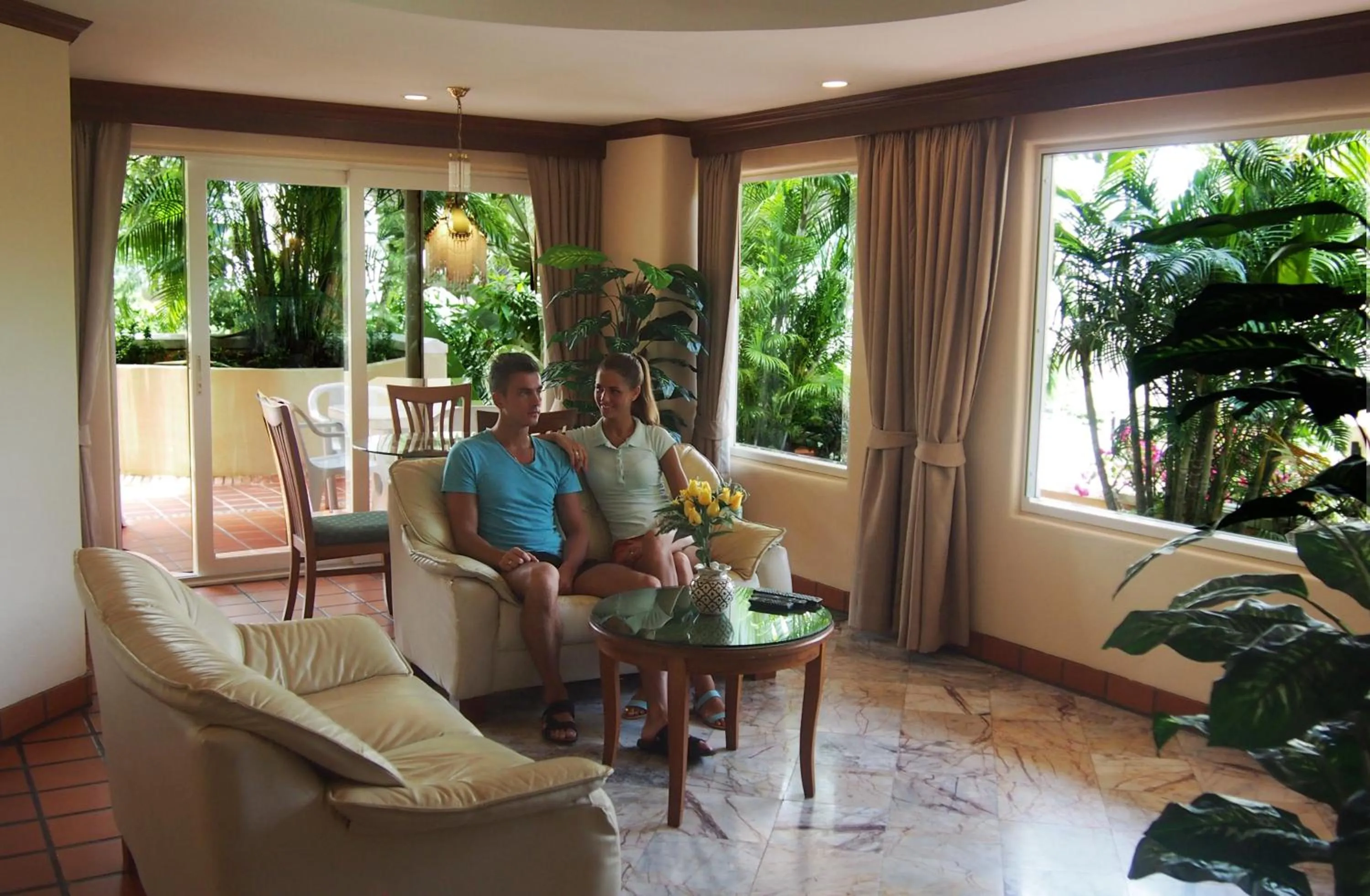 Living room in Pacific Club Resort