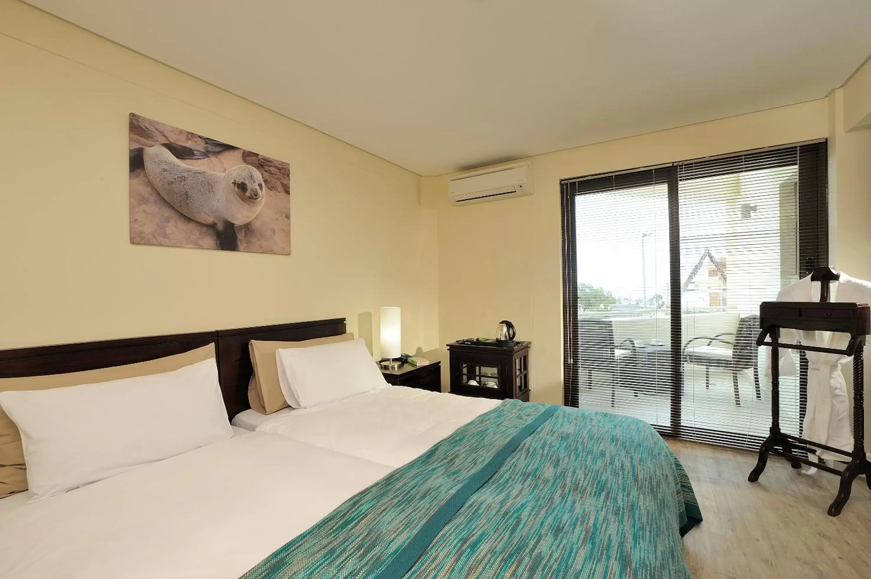 Photo of the whole room, Bed in Beach Hotel Swakopmund