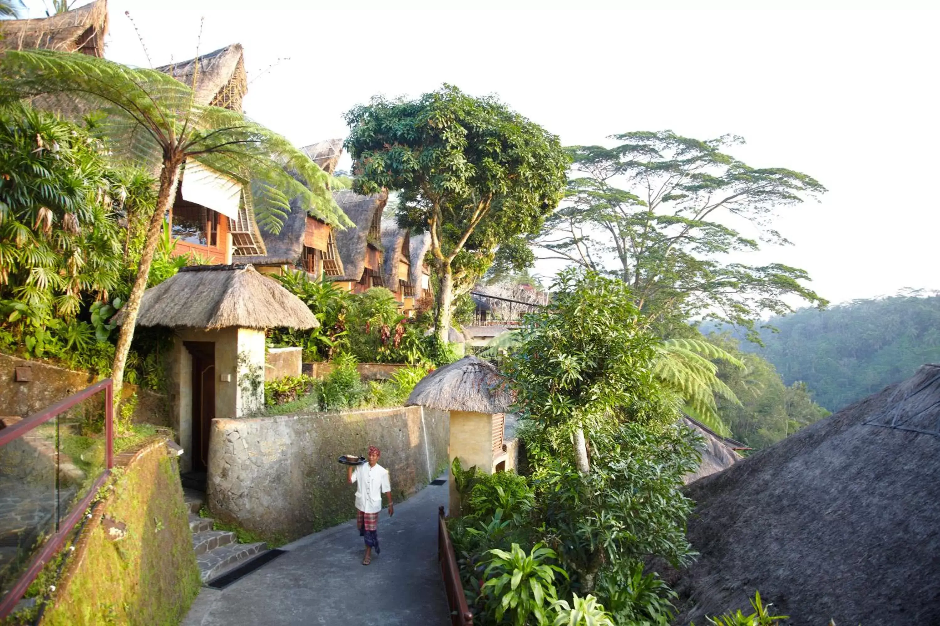 Facade/entrance, View in Kupu Kupu Barong Villas and Tree Spa by L’OCCITANE