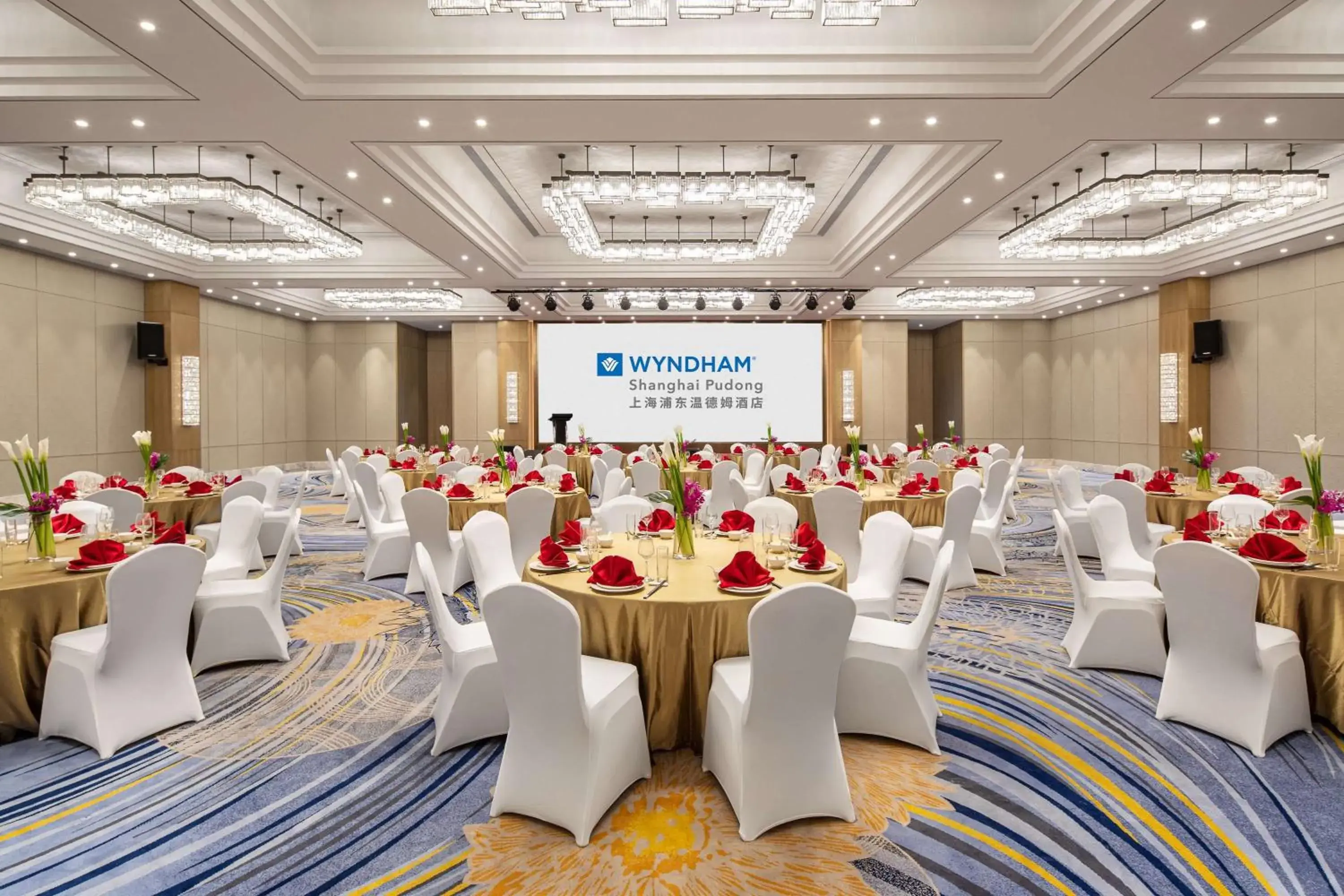 On site, Banquet Facilities in Wyndham Shanghai Pudong