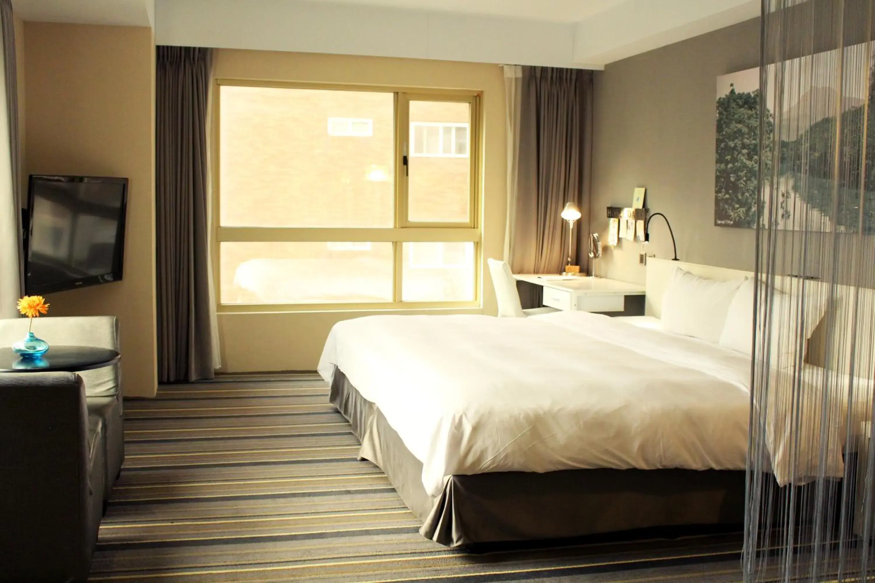 Bedroom, Bed in Hotelday Plus Tamsui