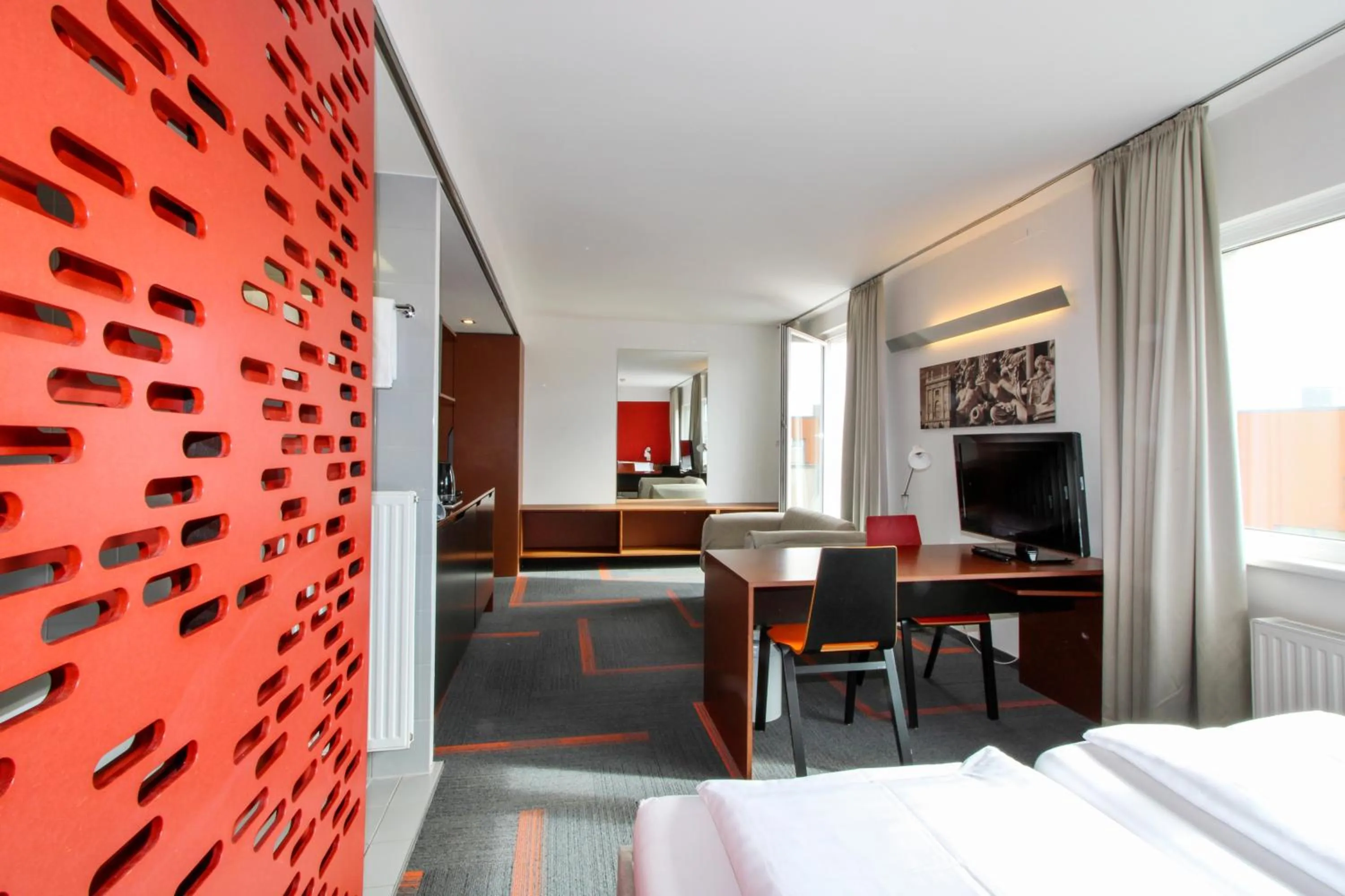 Bed in Kyriad Vienna Altmannsdorf