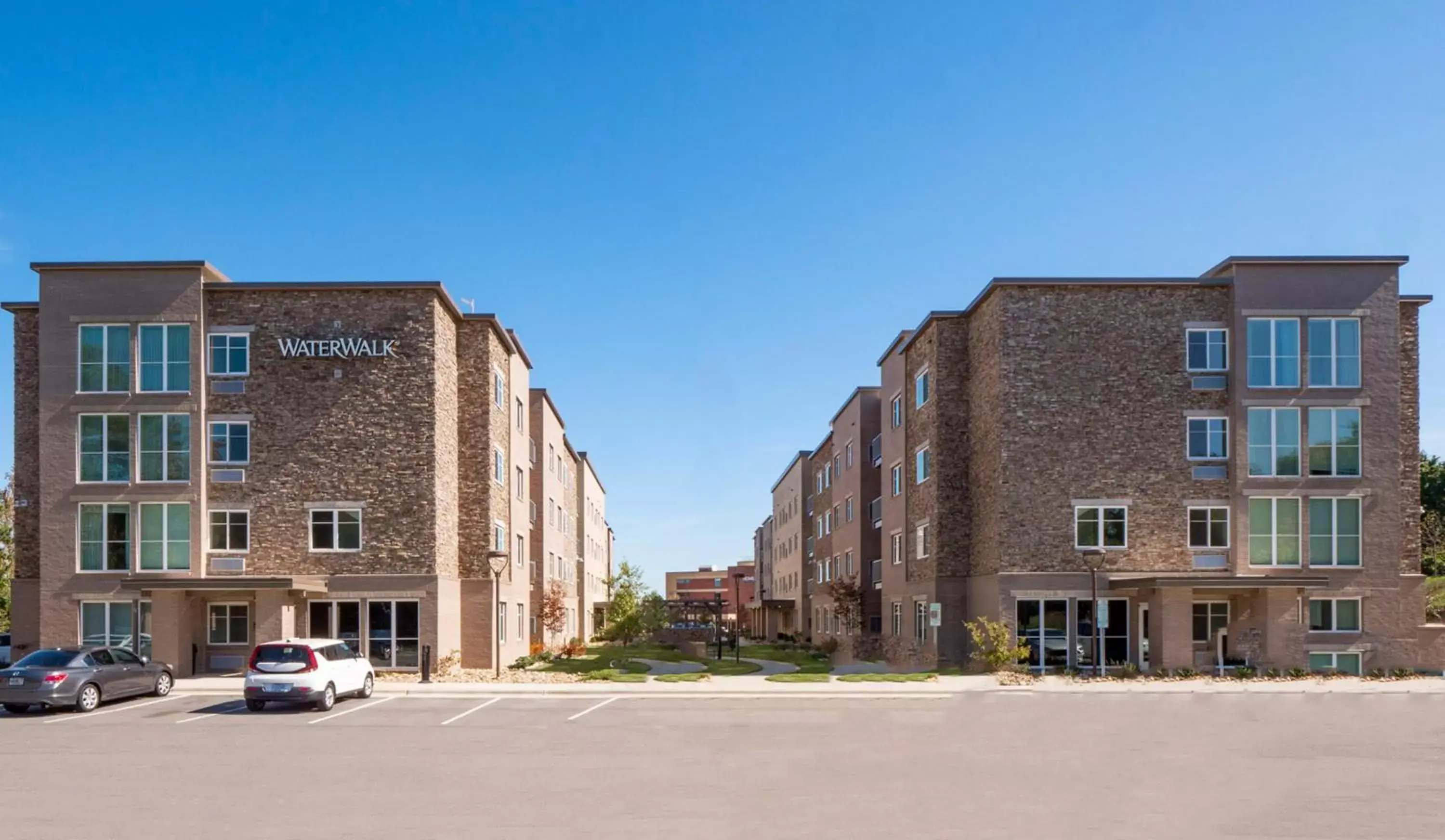 Property building in WaterWalk Extended Stay Raleigh Durham Research Triangle Property building in WaterWalk Extended Stay Raleigh Durham Research Triangle