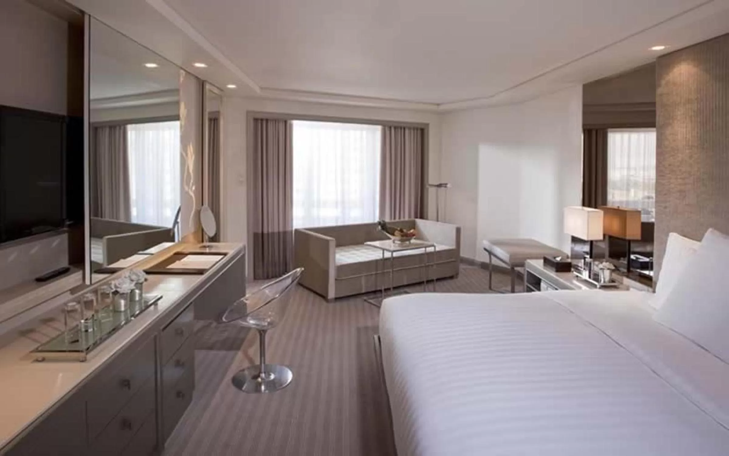 Bed in Midas Hotel and Casino