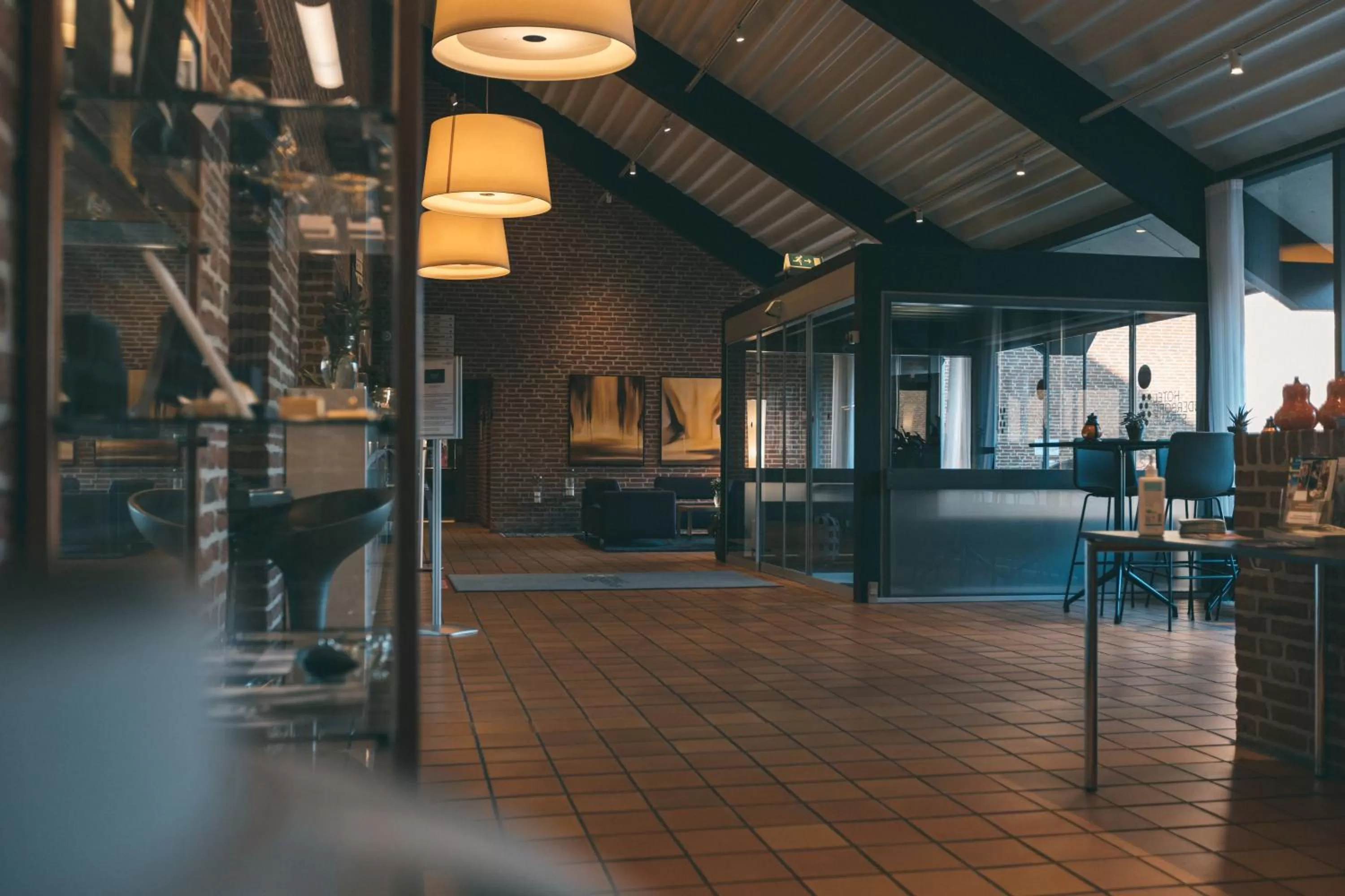 Lobby or reception in Hotel Sonderborg Strand