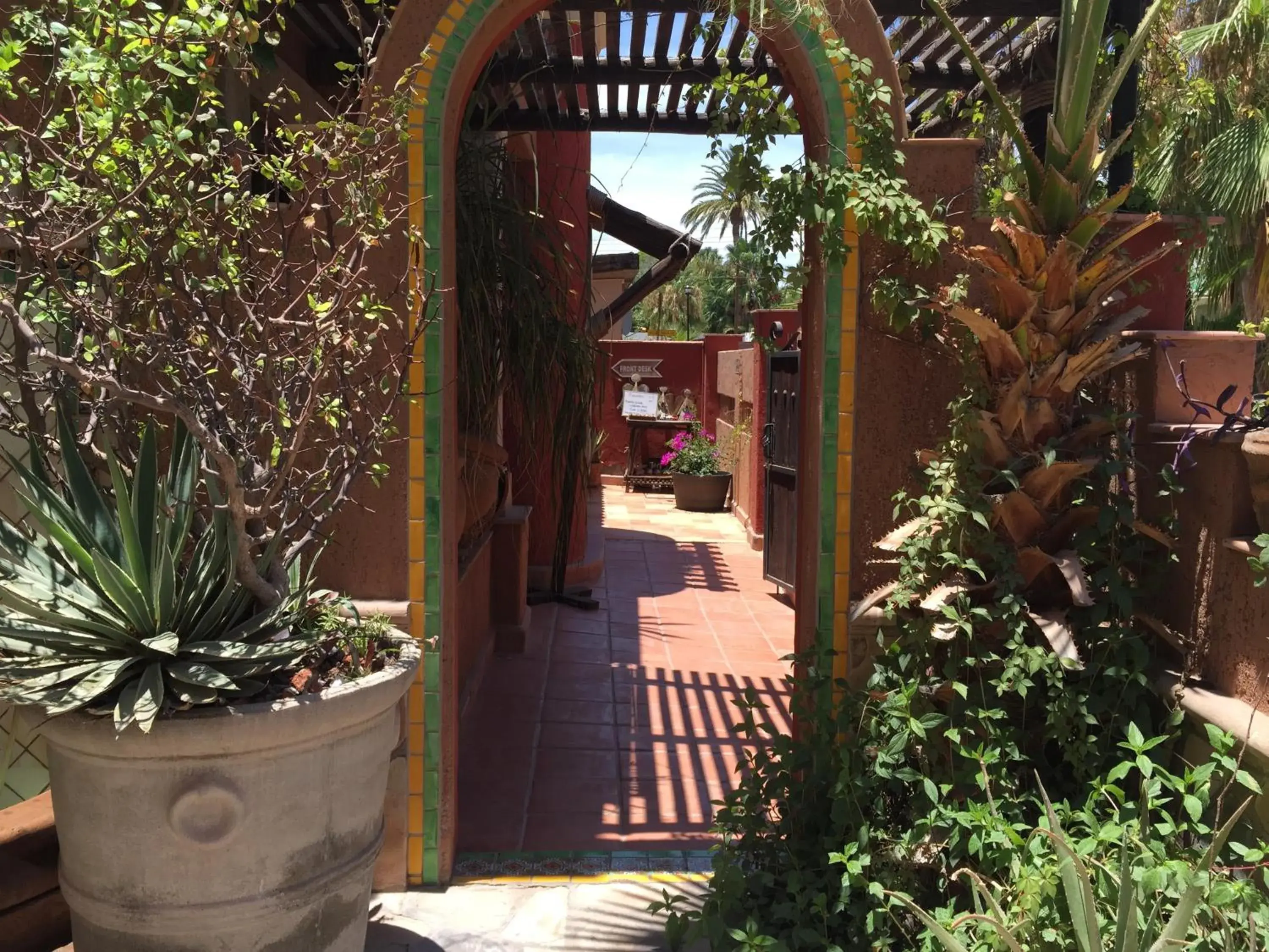 Lobby or reception in Posada del Cortes