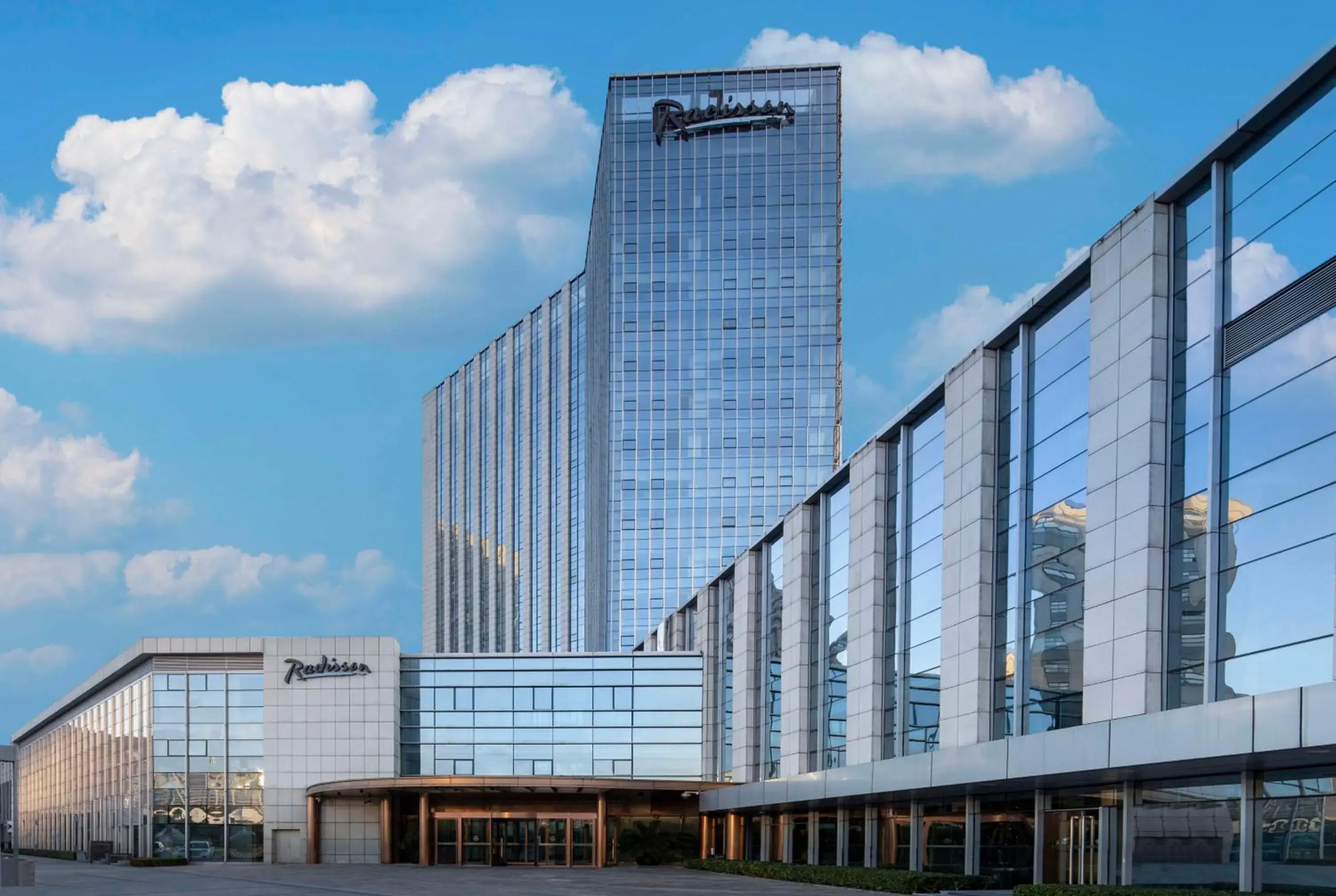 Property building in Radisson Suzhou Property building in Radisson Suzhou