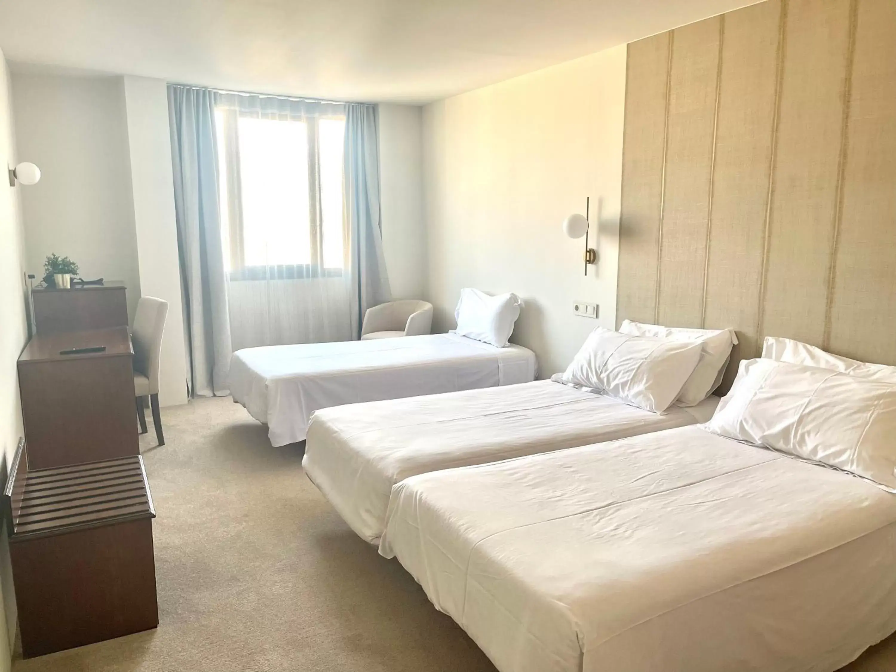 Bed in Hotel Oriente Bed in Hotel Oriente