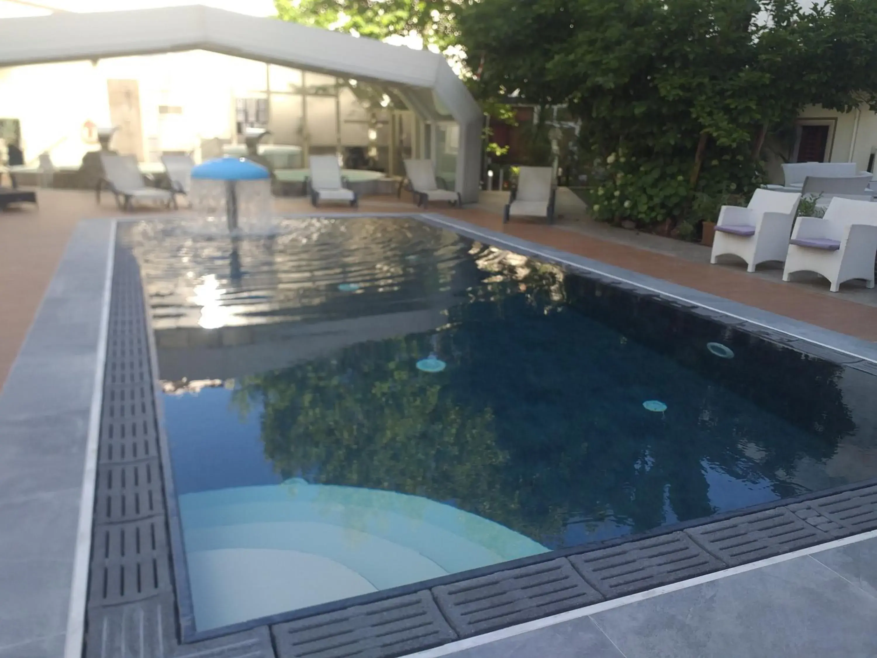 Swimming Pool in Hotel Manzoni Wellness&Spa