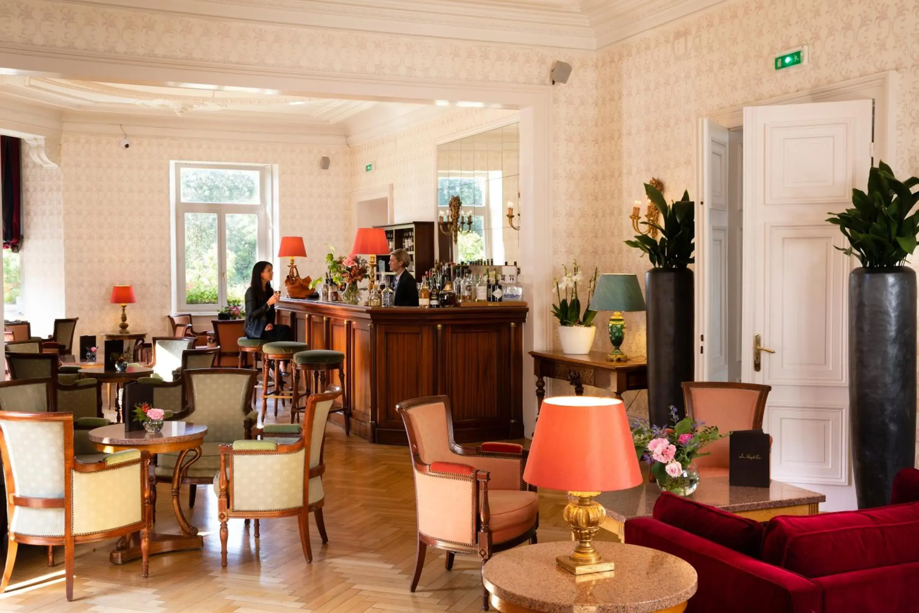 Lounge or bar, Restaurant/Places to Eat in Hôtel & Spa Château de l'ile