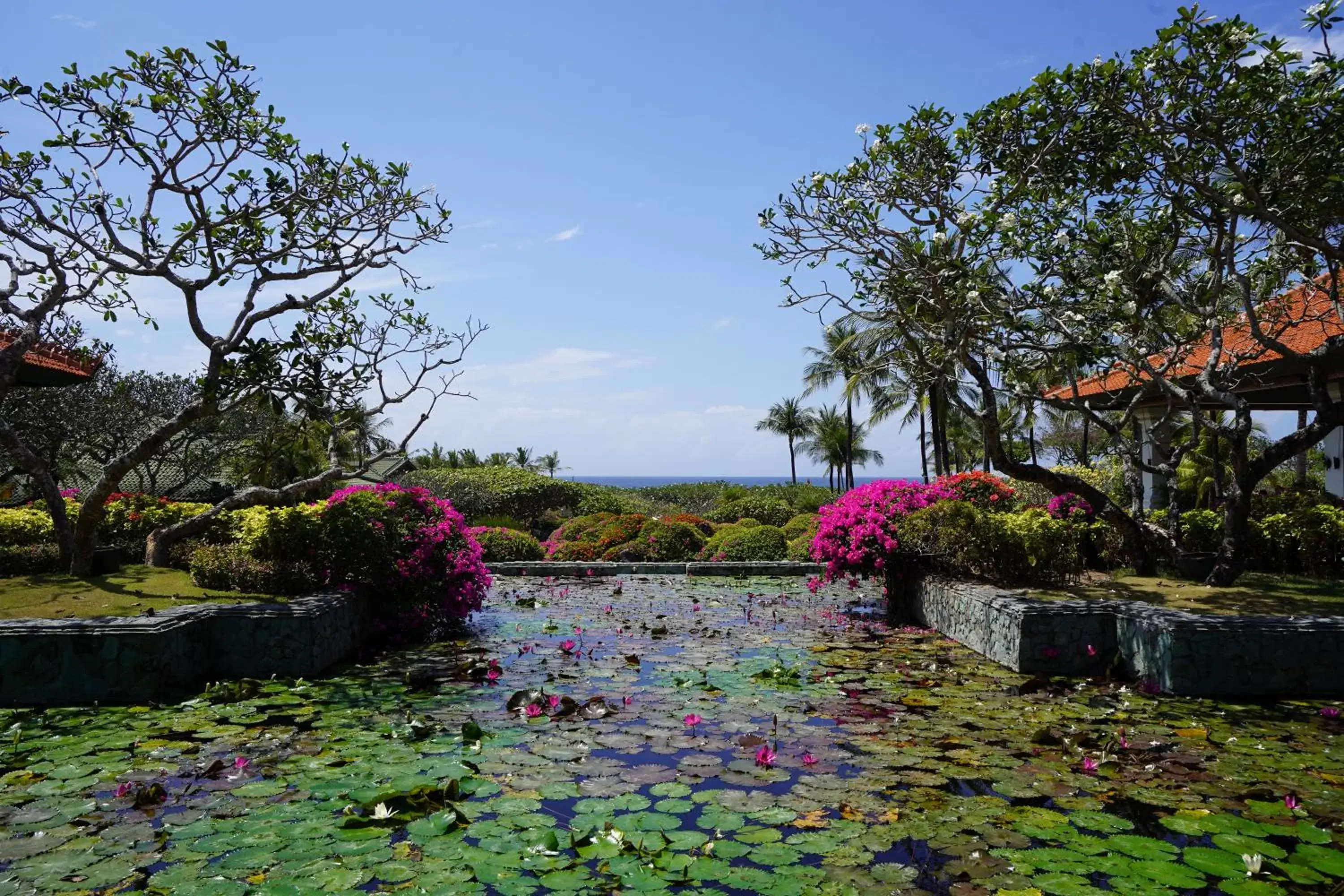 Garden in Grand Hyatt Bali